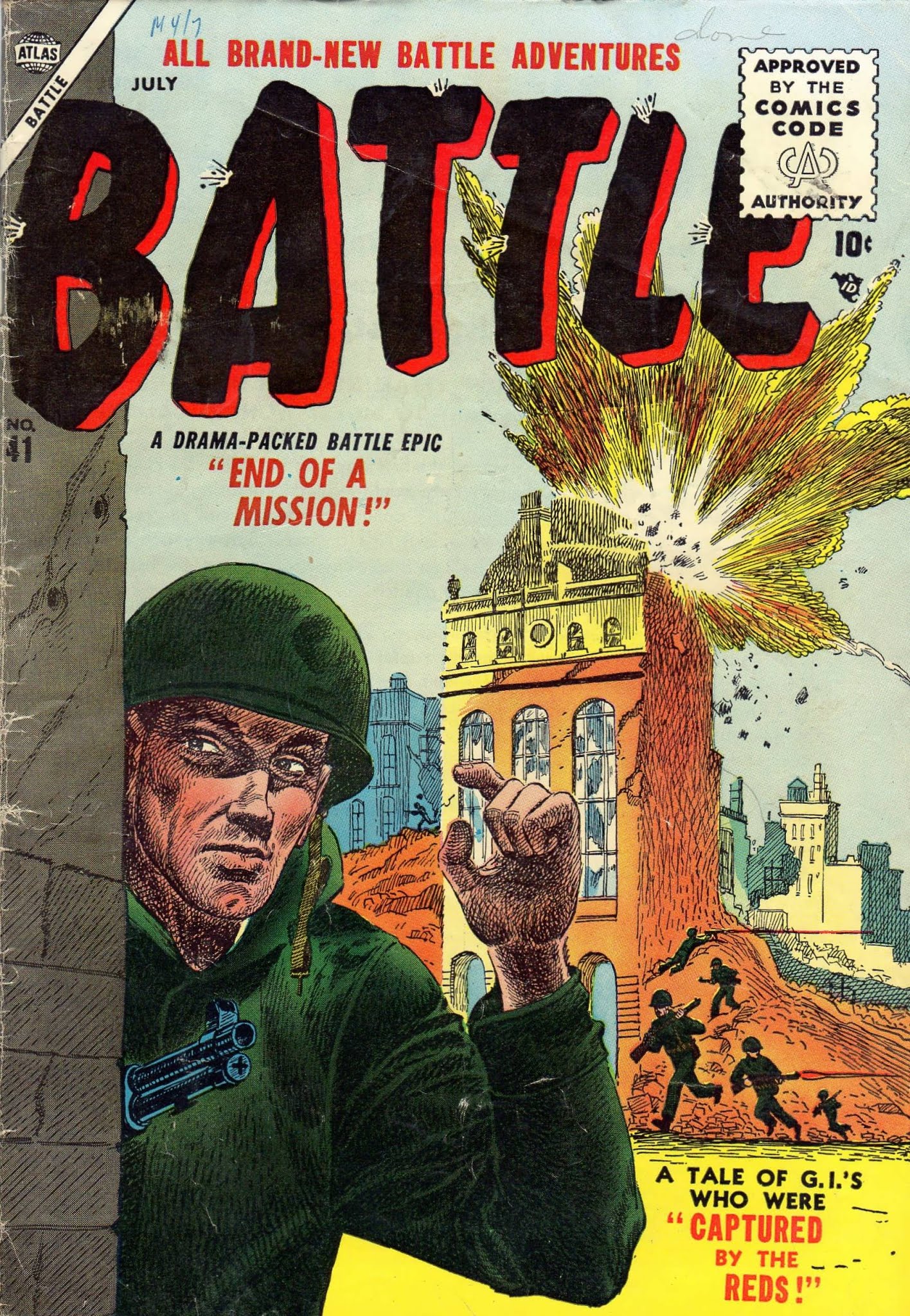 Read online Battle comic -  Issue #41 - 1