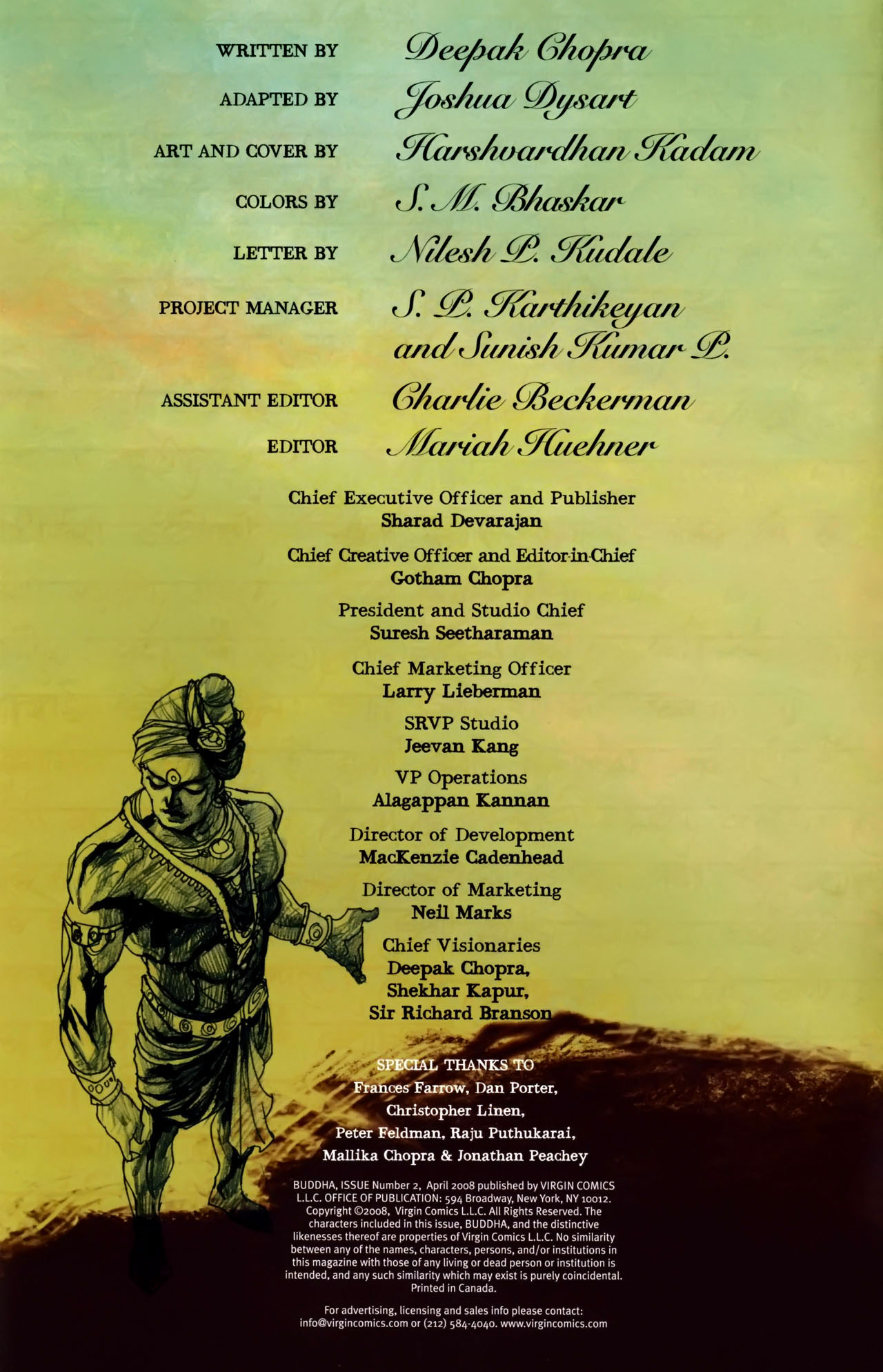 Read online Deepak Chopra's Buddha: A Story of Enlightenment comic -  Issue #2 - 2