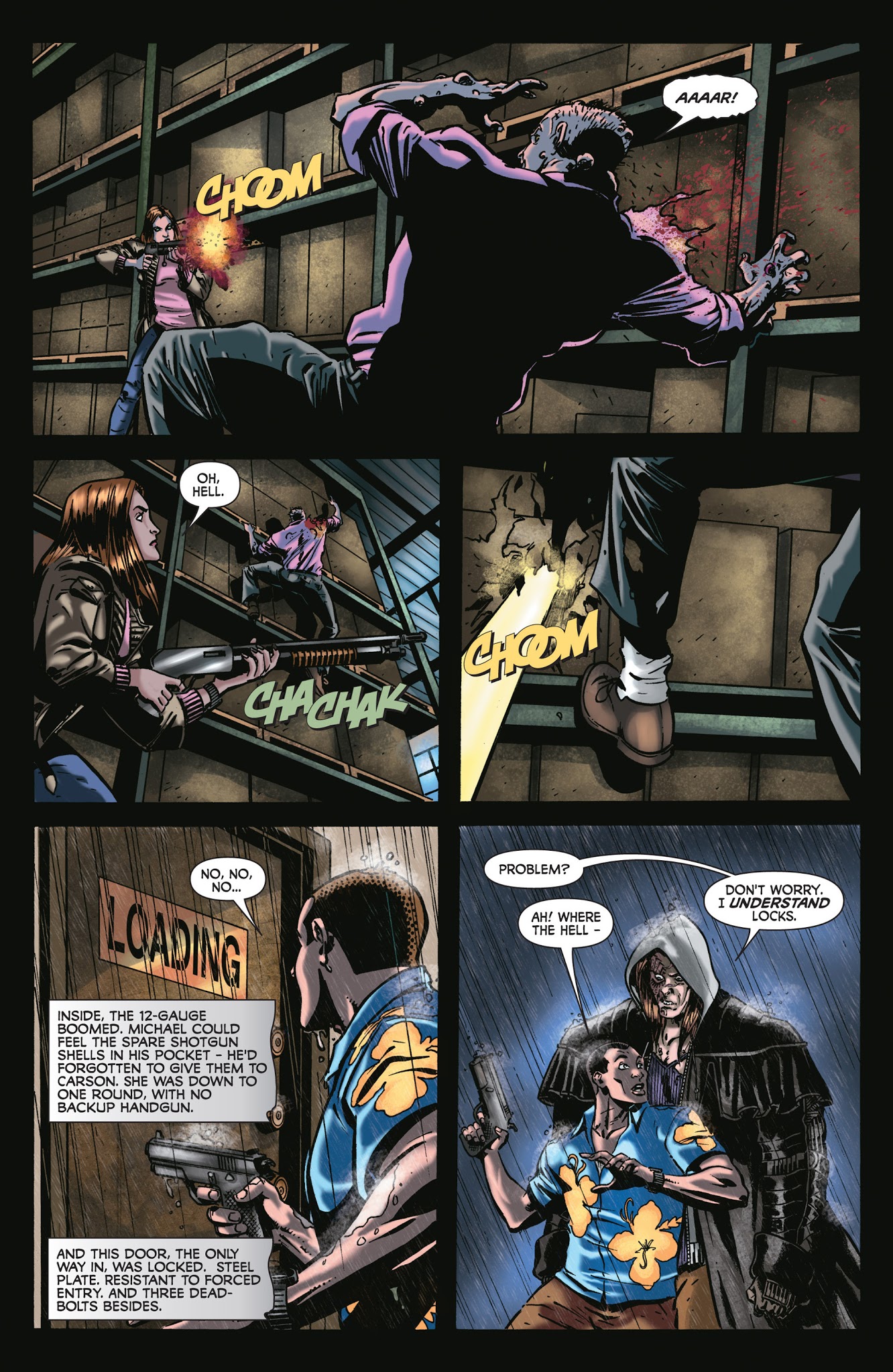 Read online Dean Koontz's Frankenstein: Prodigal Son (2010) comic -  Issue #5 - 17