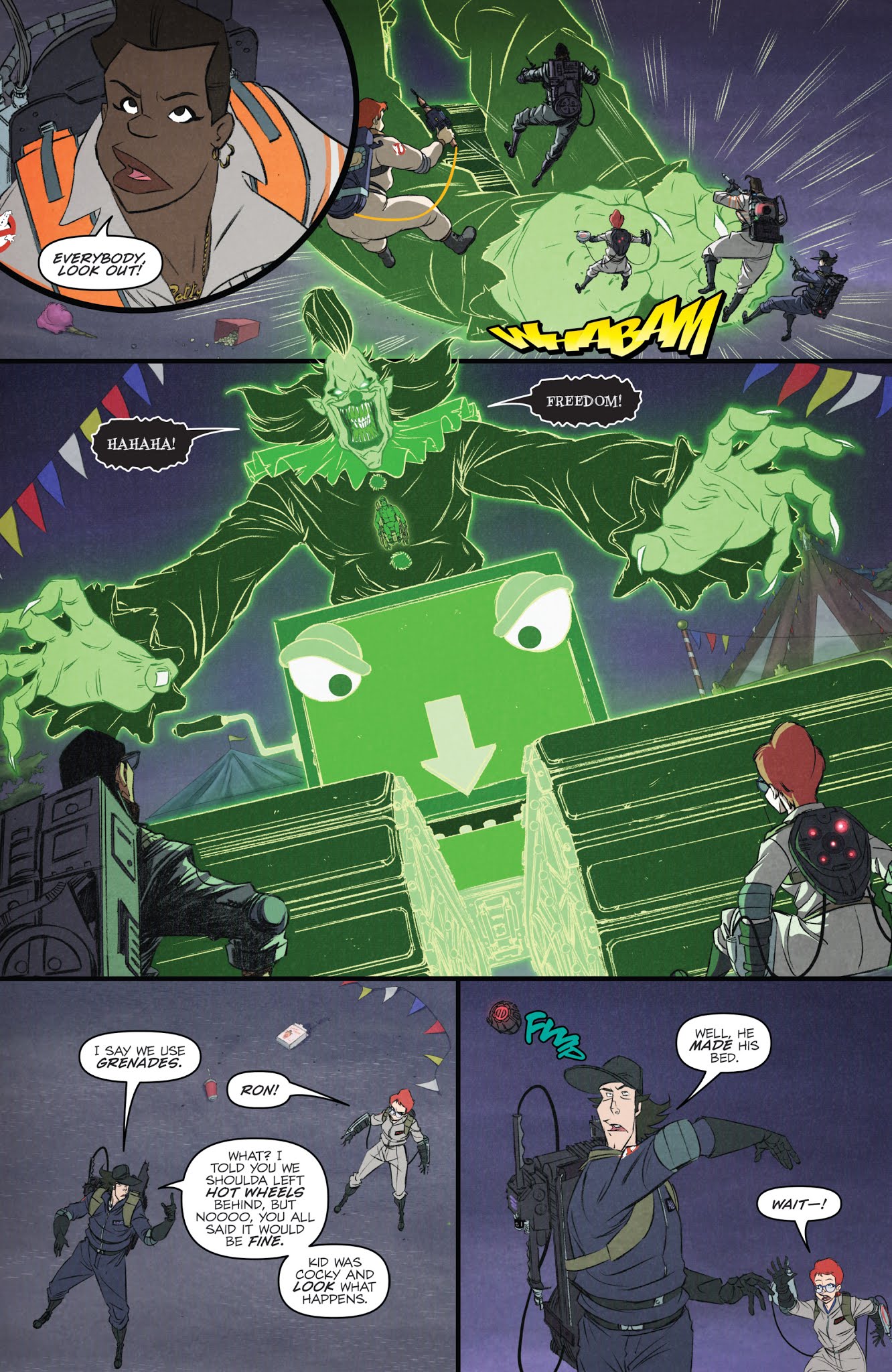 Read online Ghostbusters: Crossing Over comic -  Issue #5 - 24
