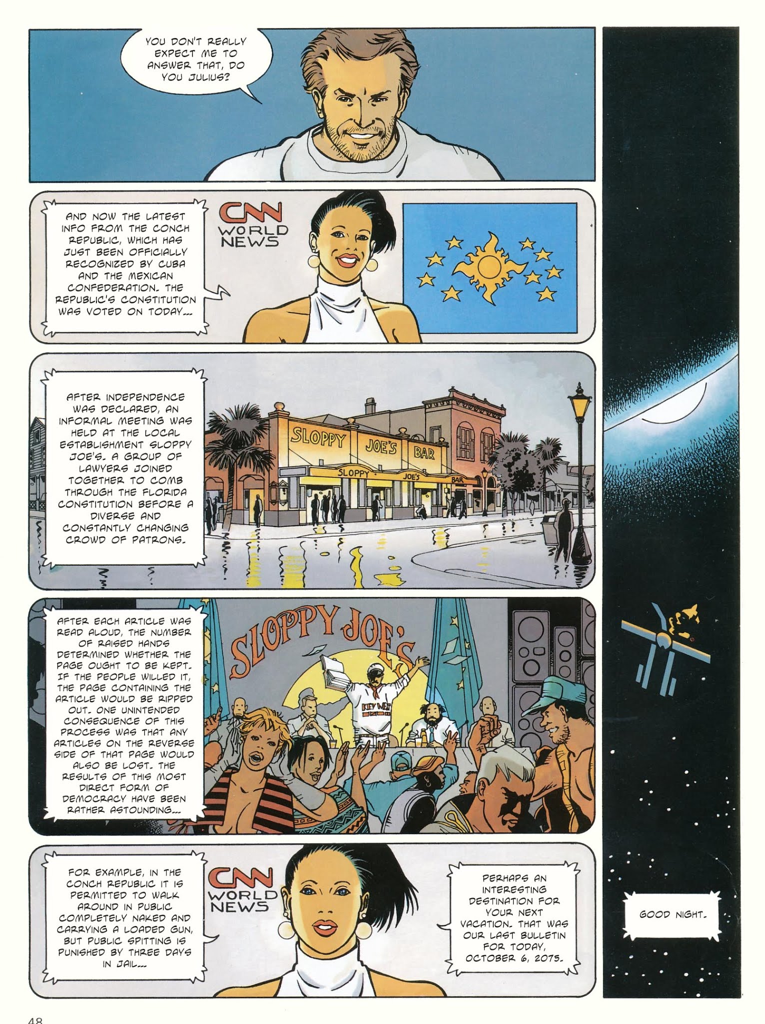 Read online Dallas Barr comic -  Issue #1 - 48