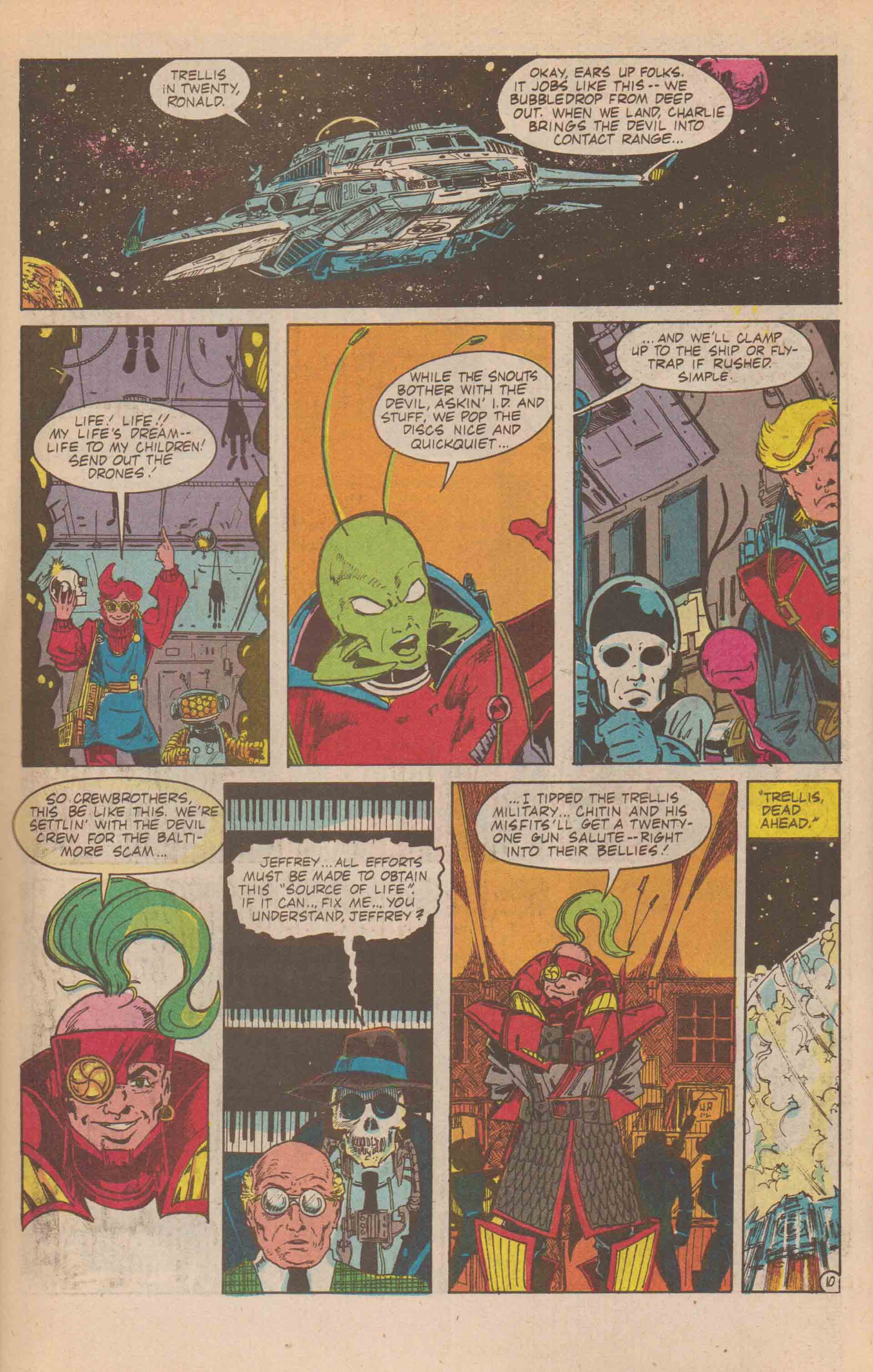 Read online Pirate Corp$! (1987) comic -  Issue #1 - 12