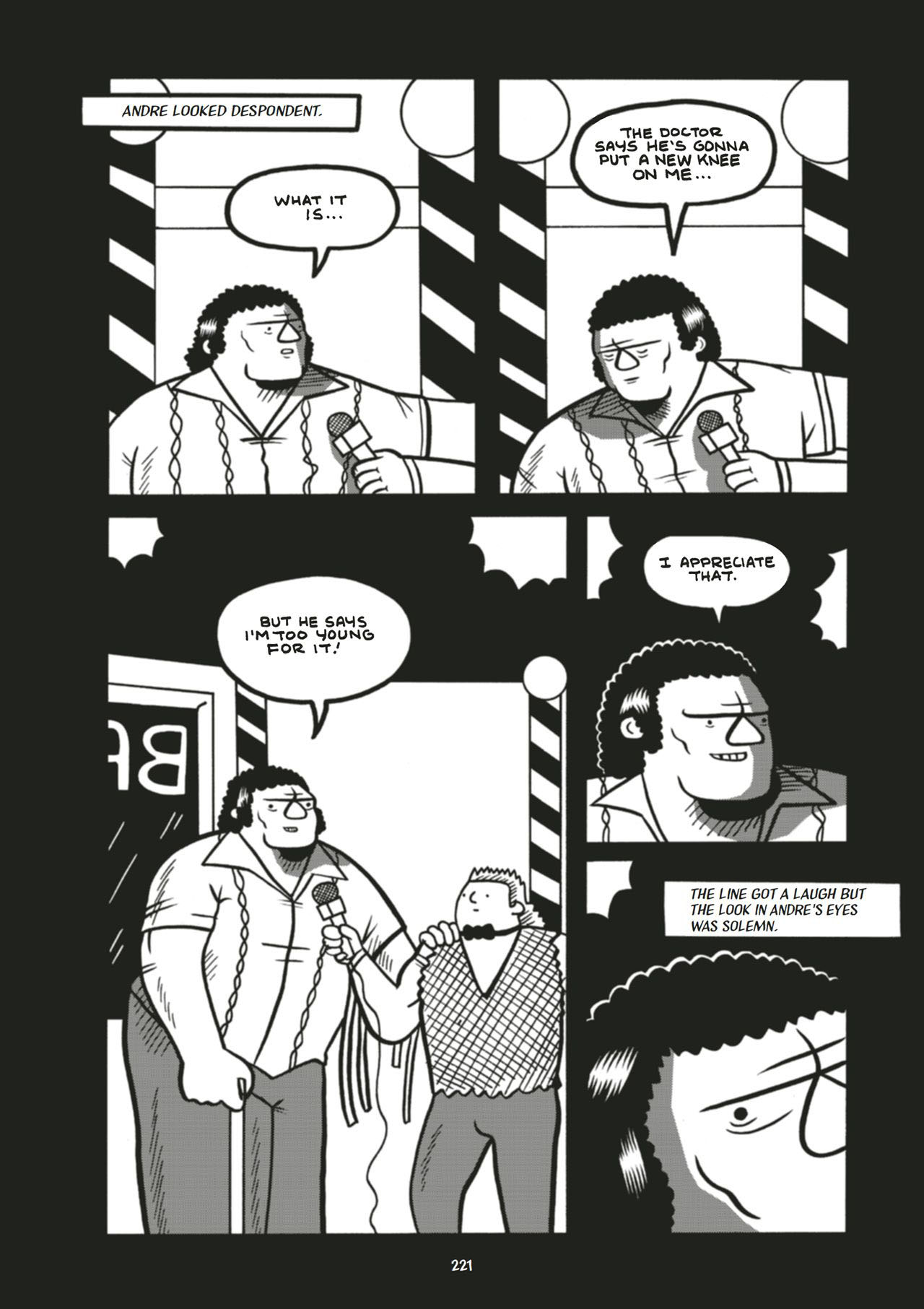 Read online Andre the Giant: Life and Legend comic -  Issue #1 - 221