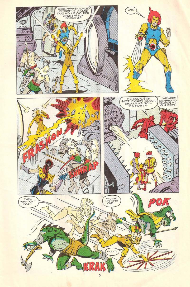 Read online ThunderCats (1987) comic -  Issue #6 - 5