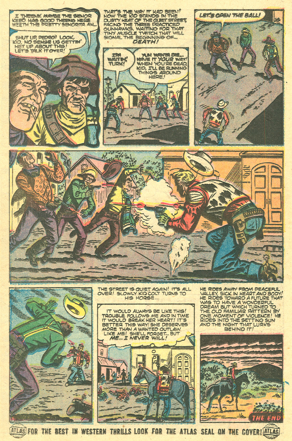 Read online Kid Colt Outlaw comic -  Issue #32 - 14