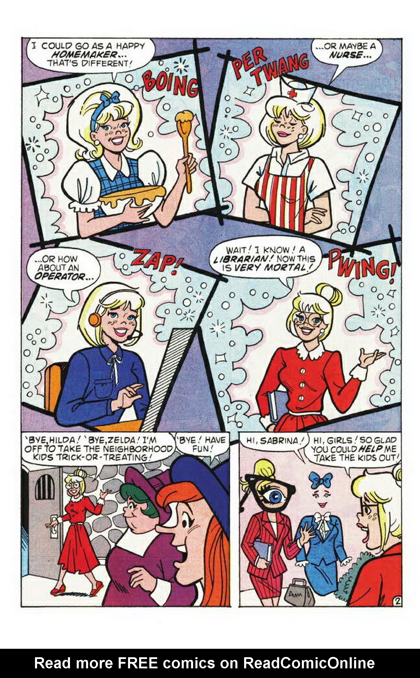 Read online Sabrina the Teenage Witch: 50 Magical Stories comic -  Issue # TPB (Part 1) - 37