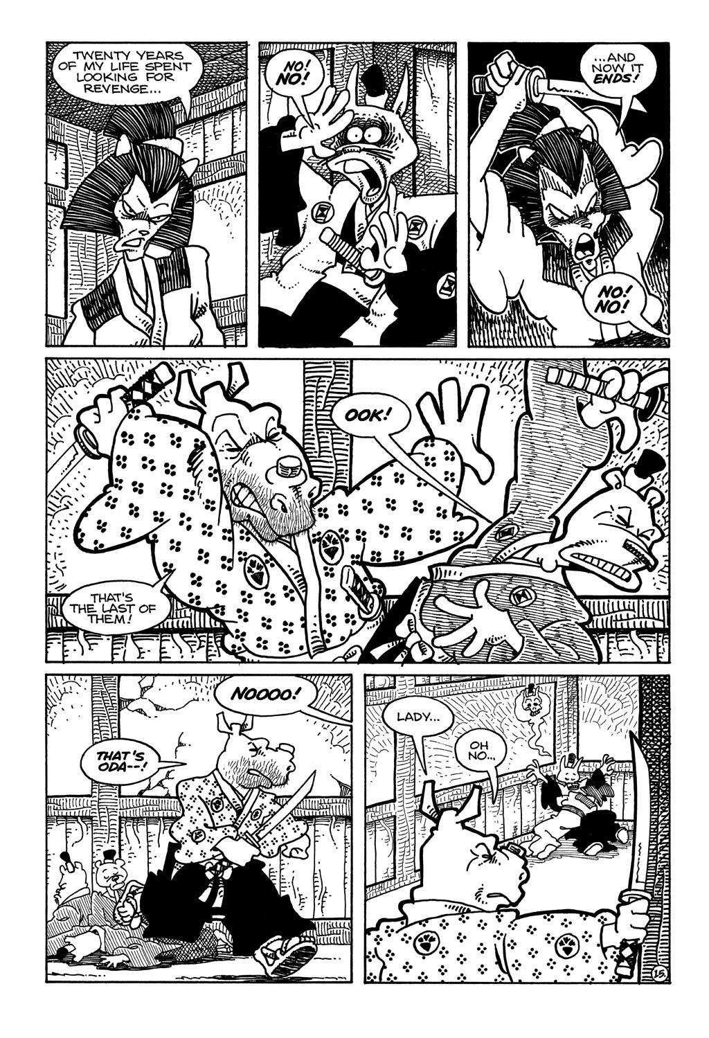 Read online Usagi Yojimbo (1987) comic -  Issue #36 - 17