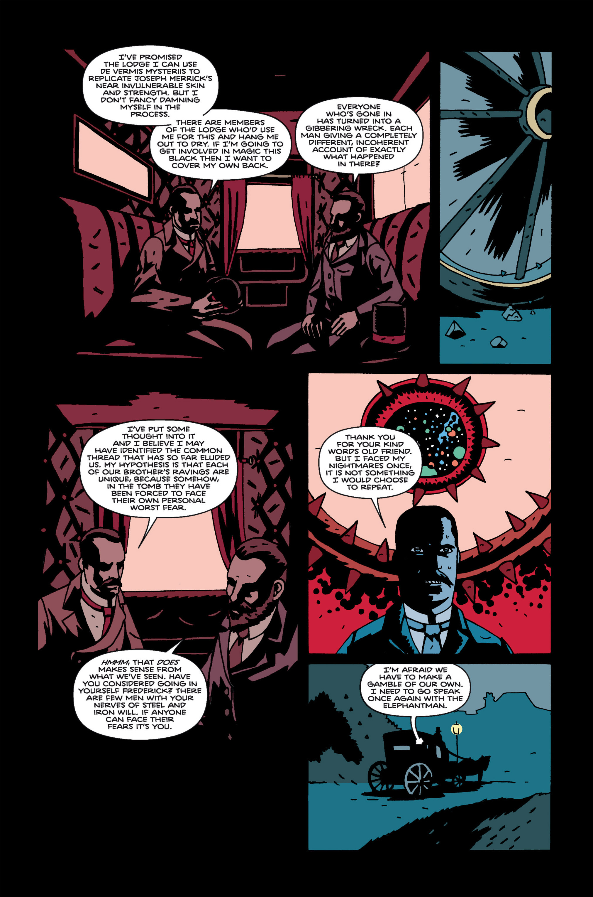 Read online Merrick: The Sensational Elephantman comic -  Issue #5 - 5
