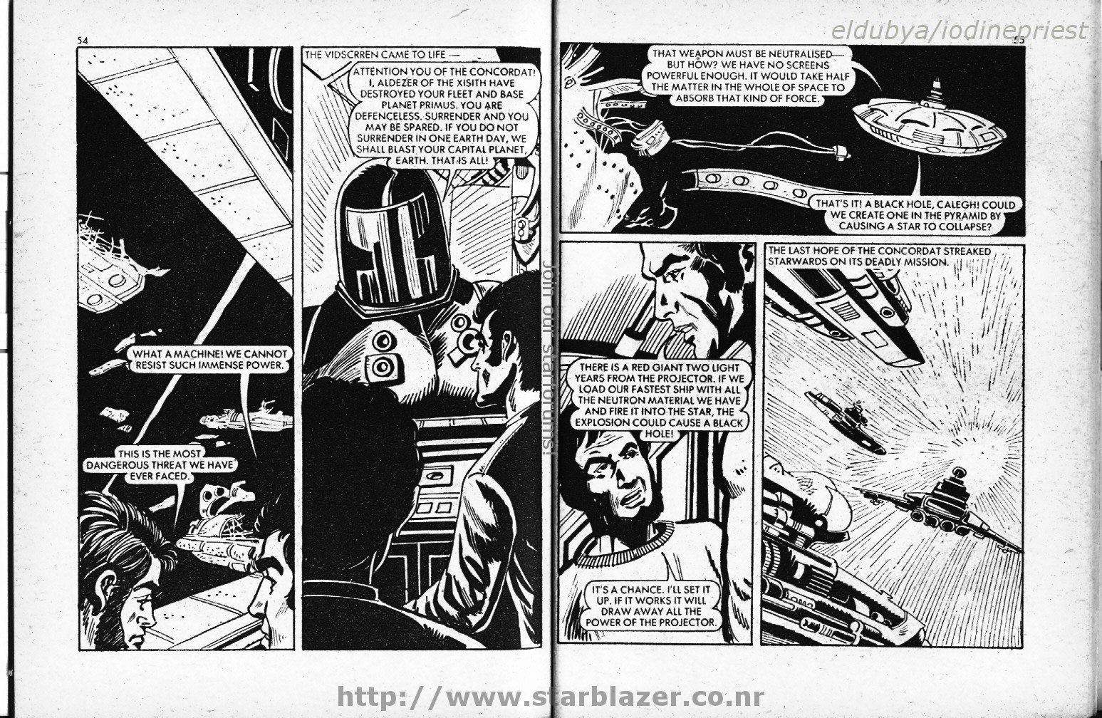 Read online Starblazer comic -  Issue #58 - 29