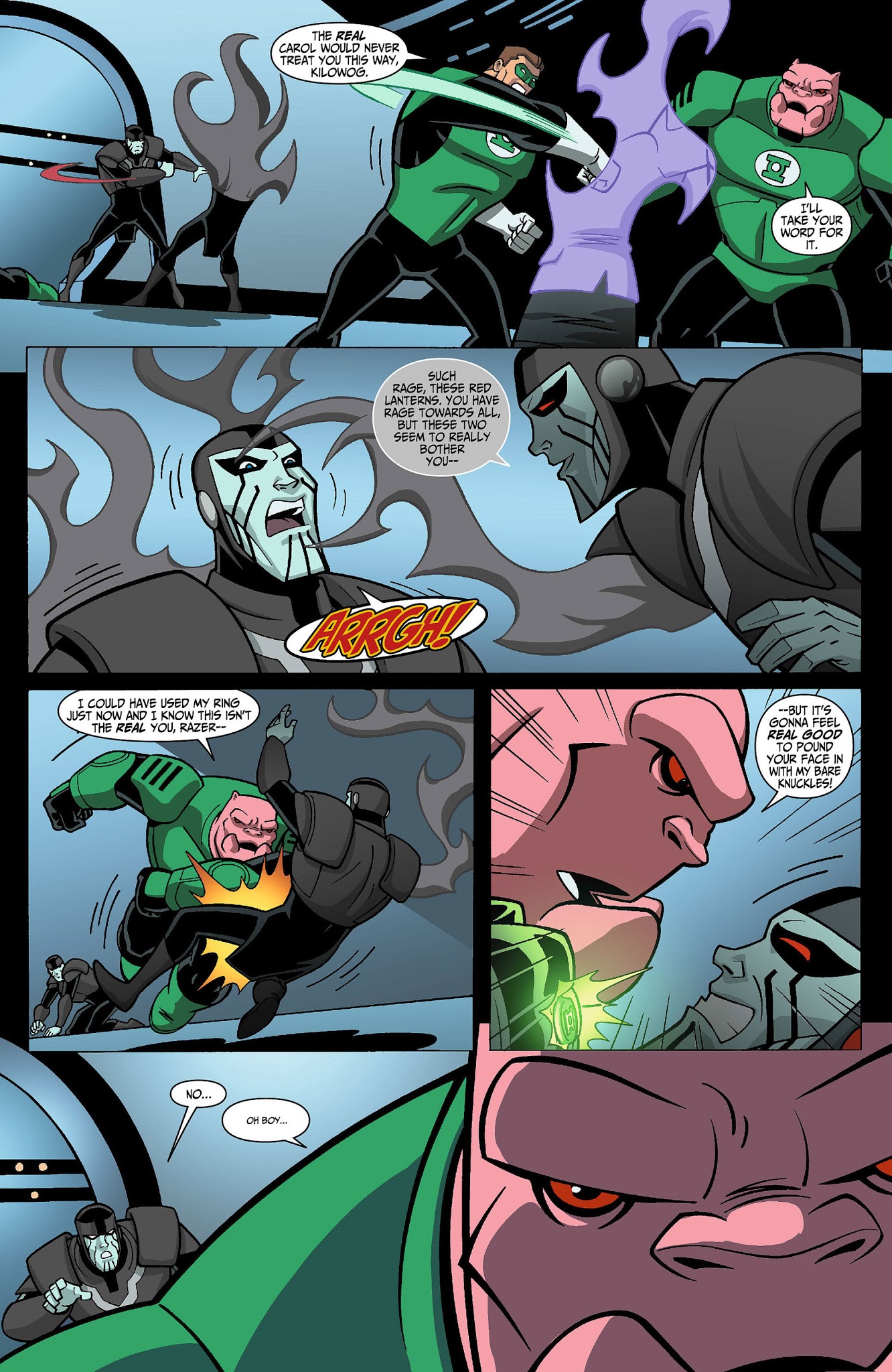 Read online Green Lantern: The Animated Series comic -  Issue #1 - 14