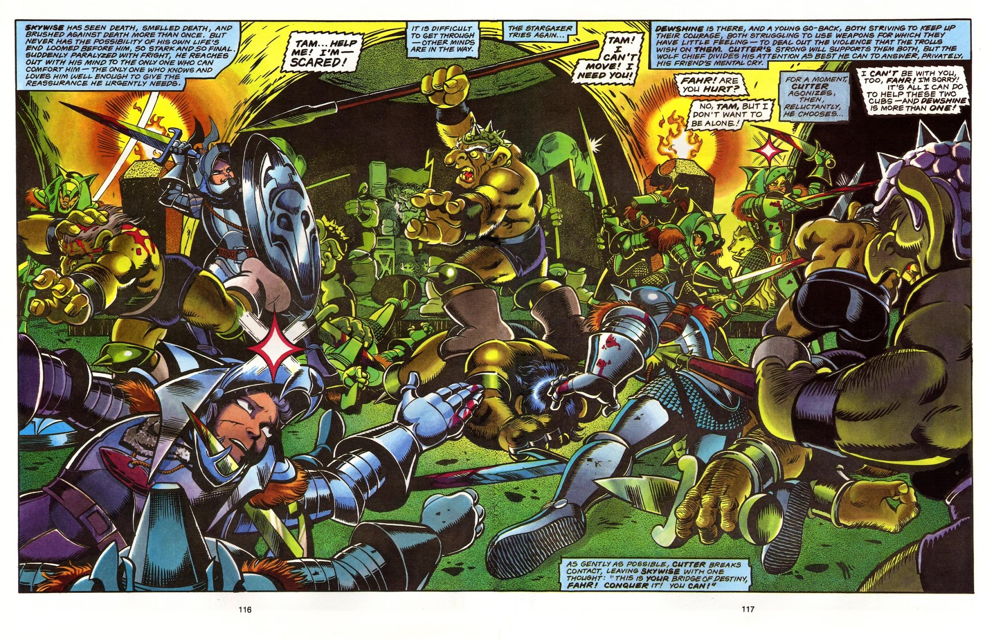 Read online ElfQuest (Starblaze Edition) comic -  Issue # TPB 4 - 122