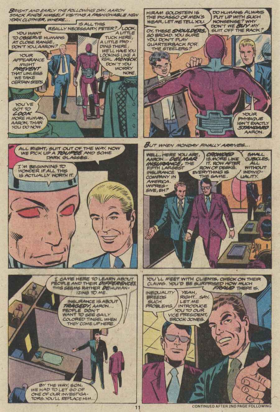 Read online Machine Man (1978) comic -  Issue #11 - 8