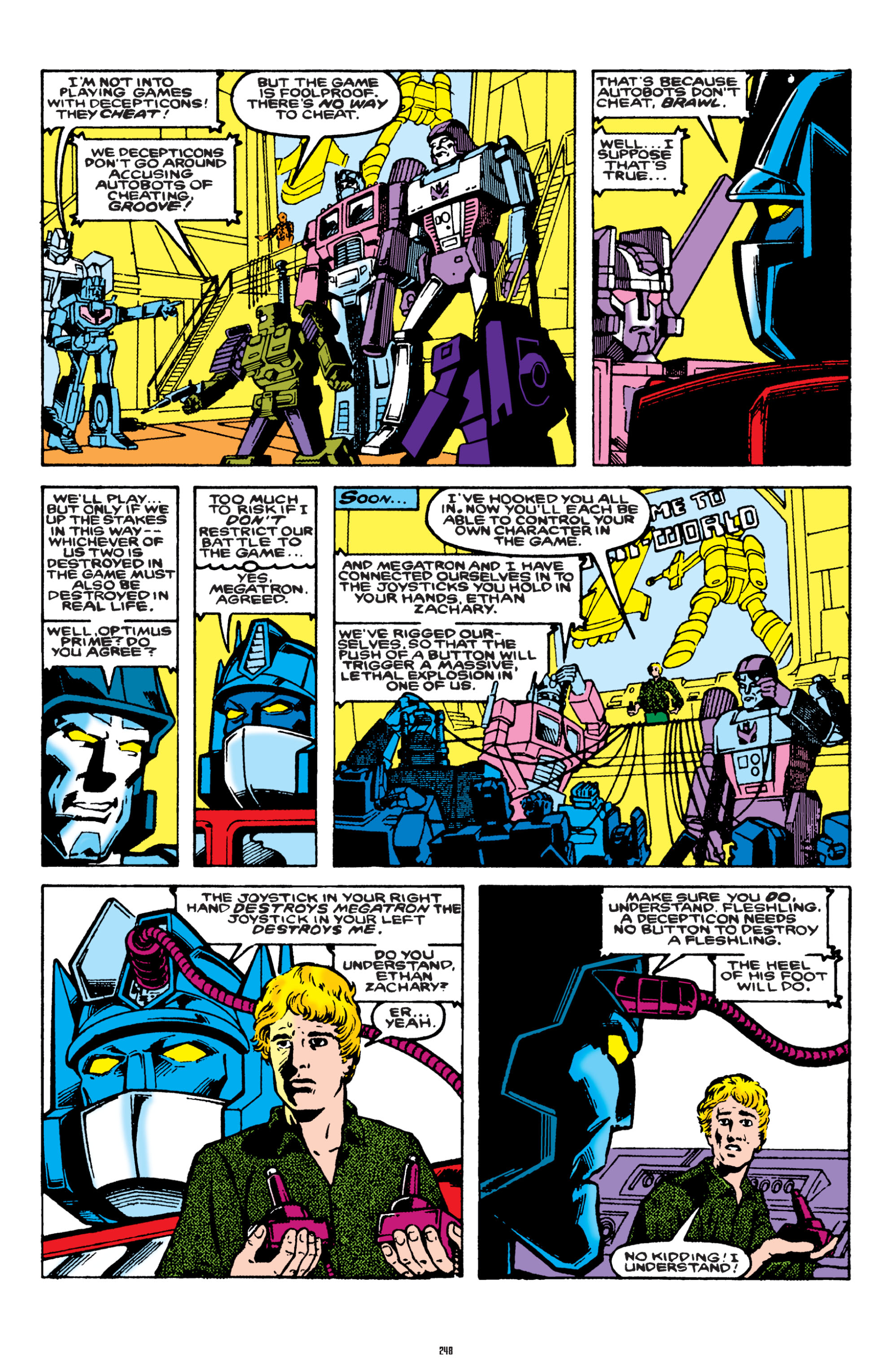 Read online The Transformers Classics comic -  Issue # TPB 2 - 249