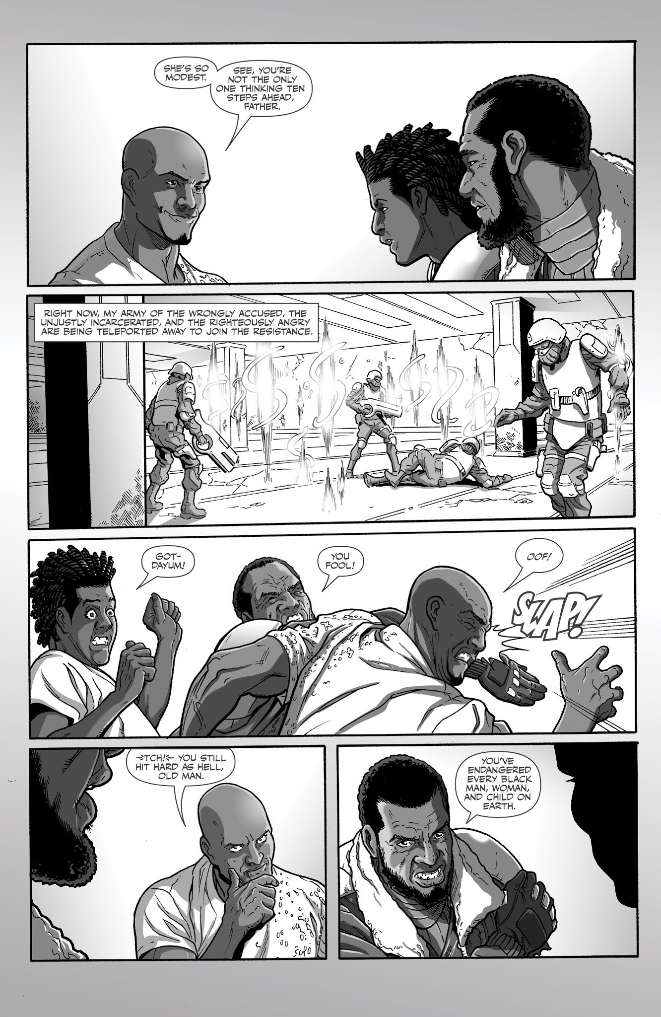 Read online Black comic -  Issue #6 - 38