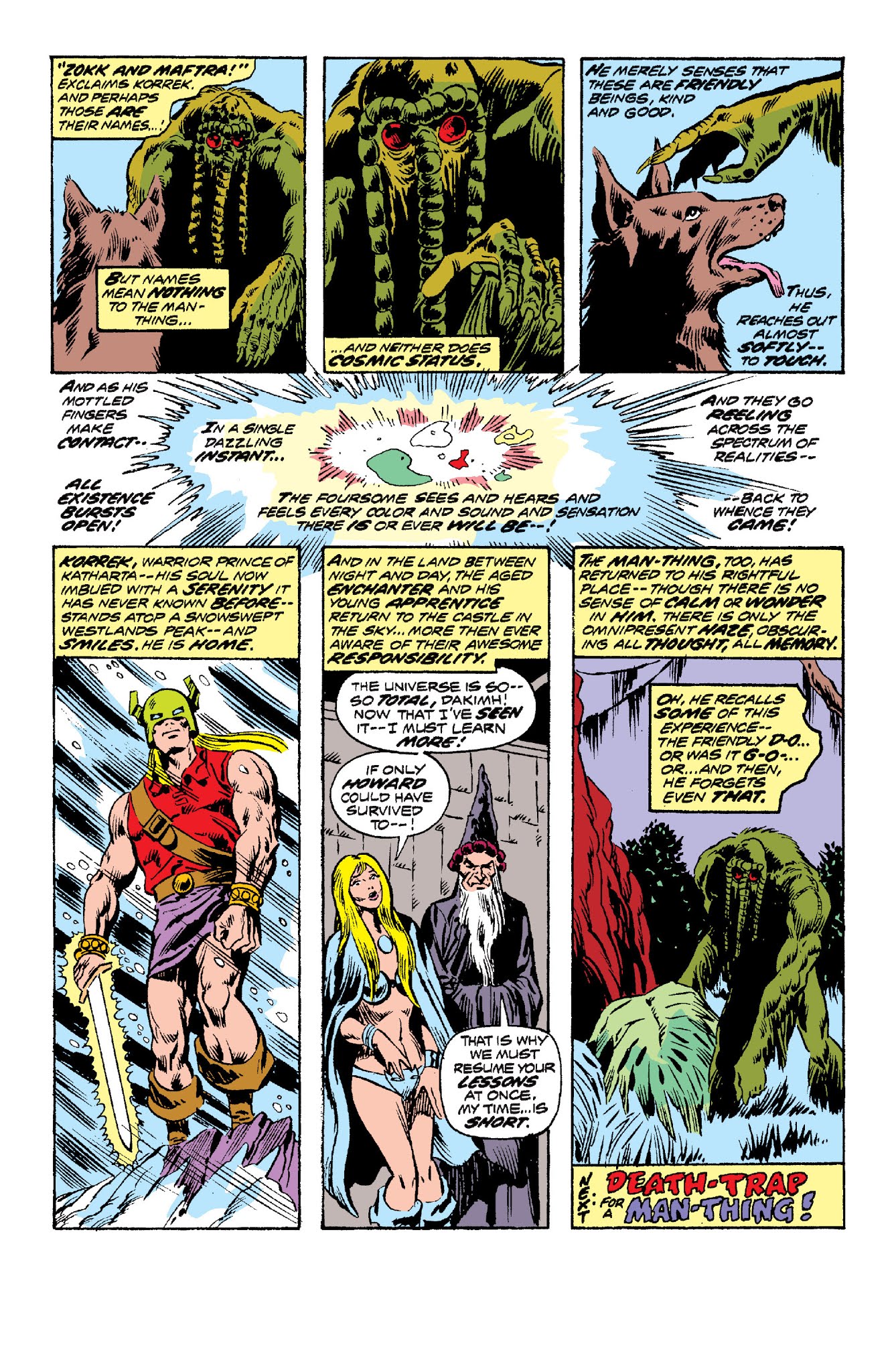 Read online Man-Thing by Steve Gerber: The Complete Collection comic -  Issue # TPB 1 (Part 3) - 73