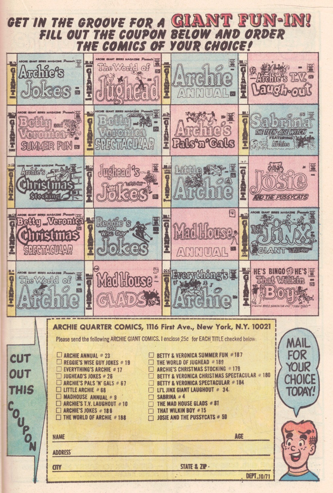 Read online Archie's Pals 'N' Gals (1952) comic -  Issue #66 - 37