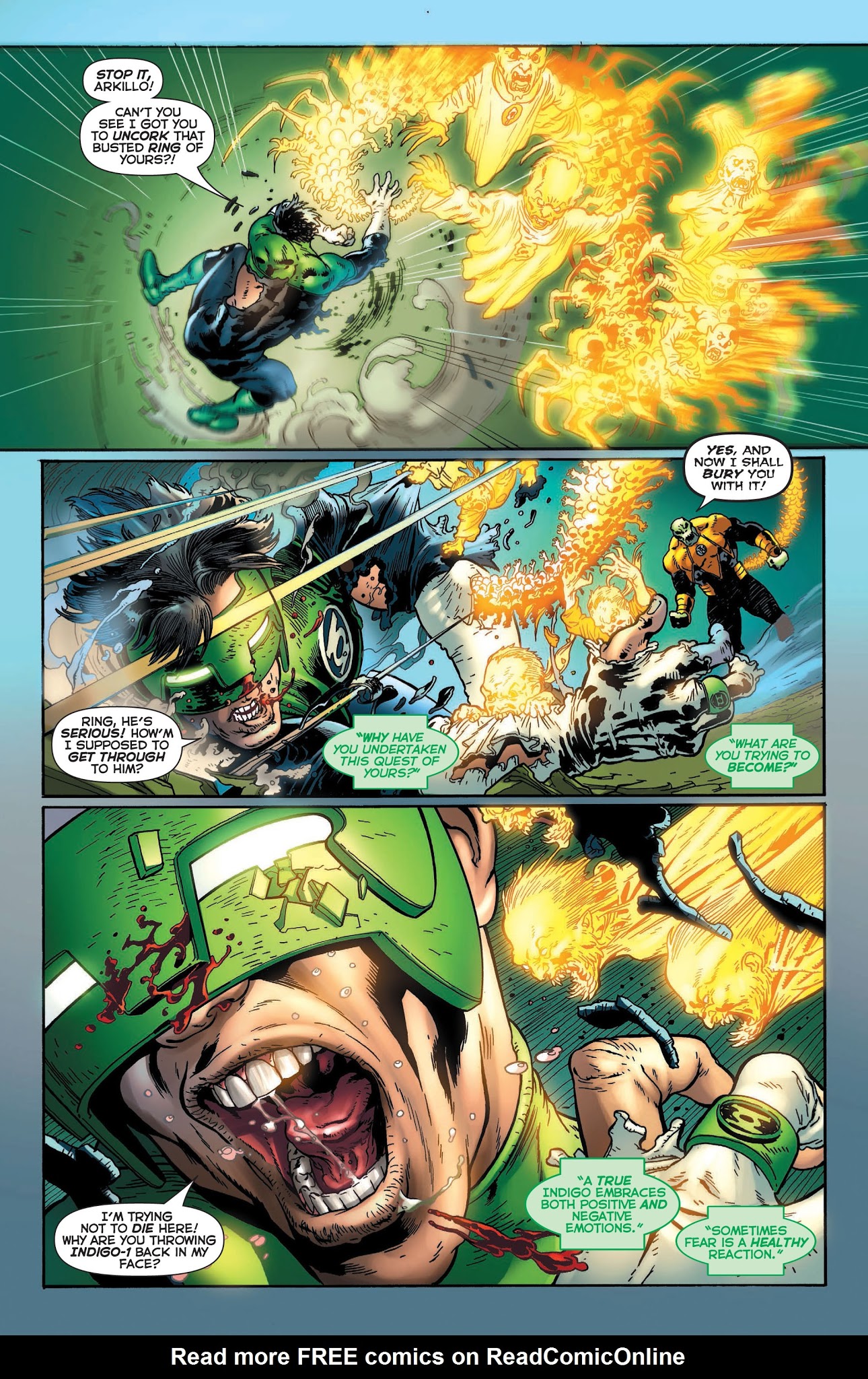 Read online Green Lantern: Rise of the Third Army comic -  Issue # TPB - 161