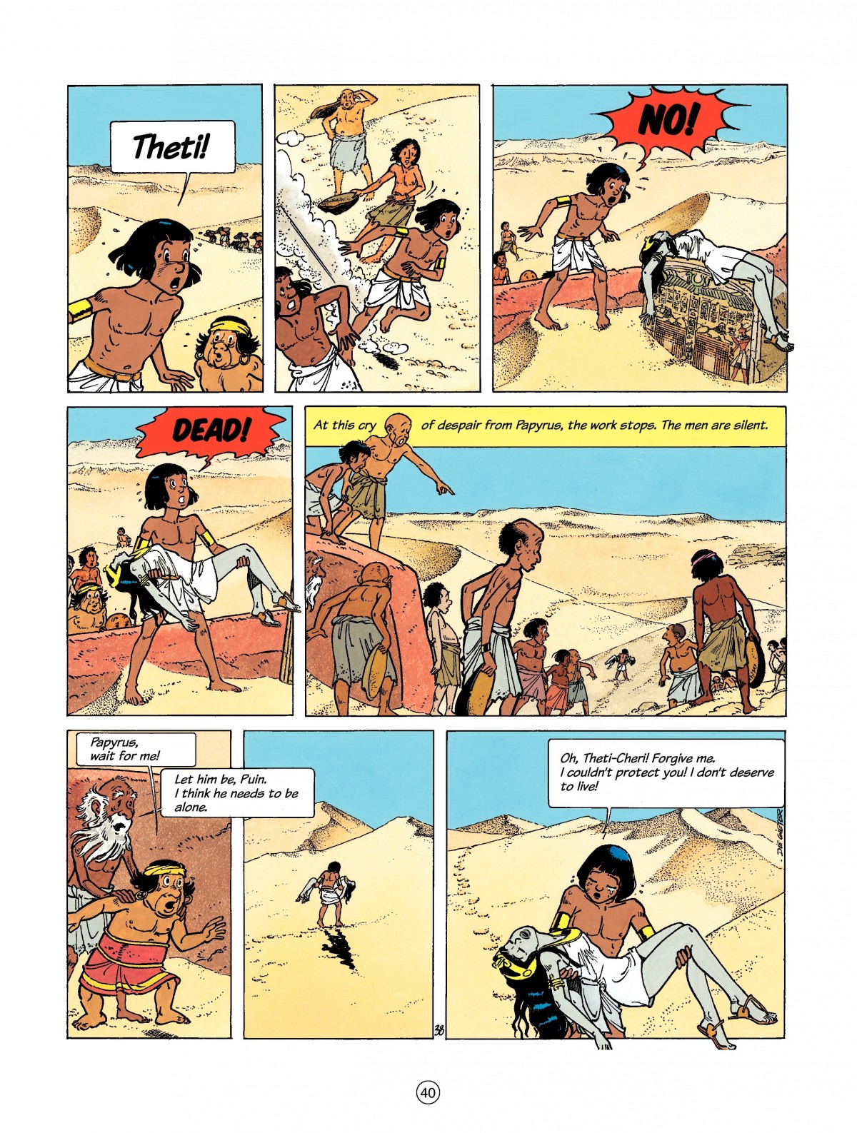 Read online Papyrus comic -  Issue #5 - 40