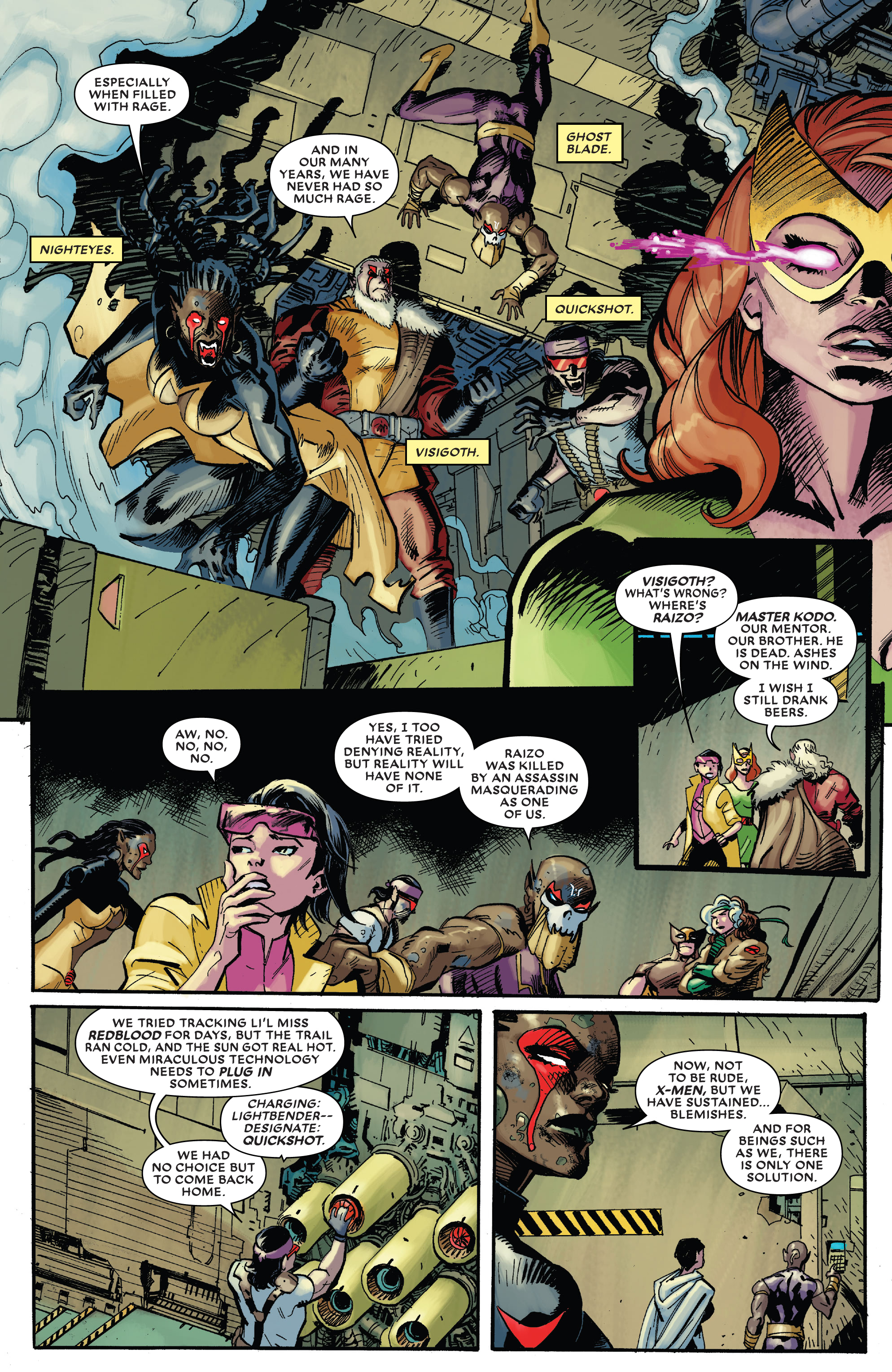 Read online X-Men: Unforgiven comic -  Issue #1 - 5