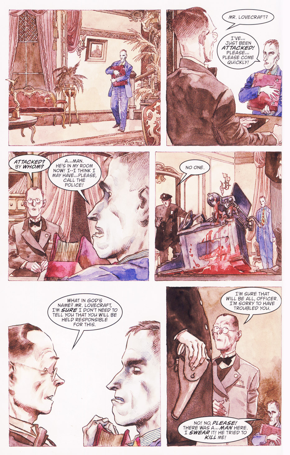 Read online Lovecraft comic -  Issue # TPB - 62
