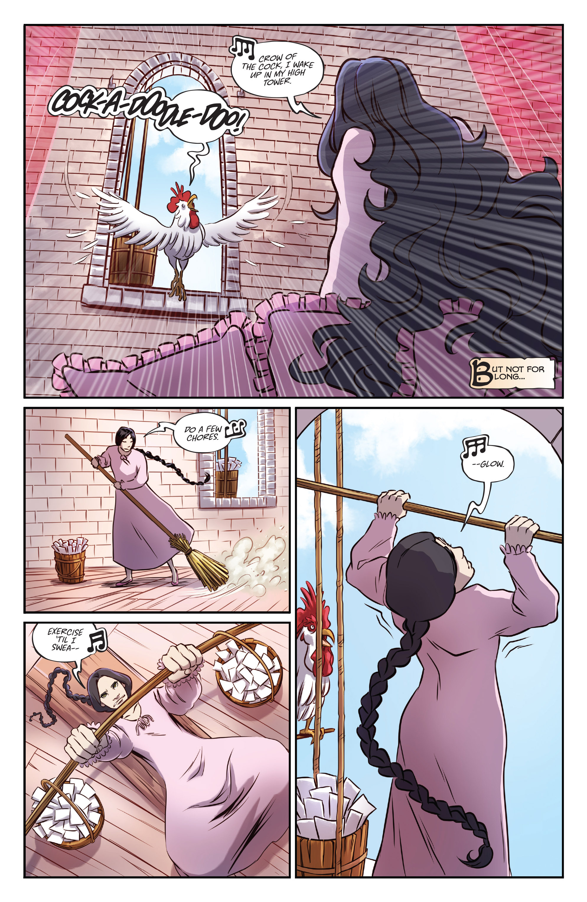 Read online Lady Castle comic -  Issue #1 - 4