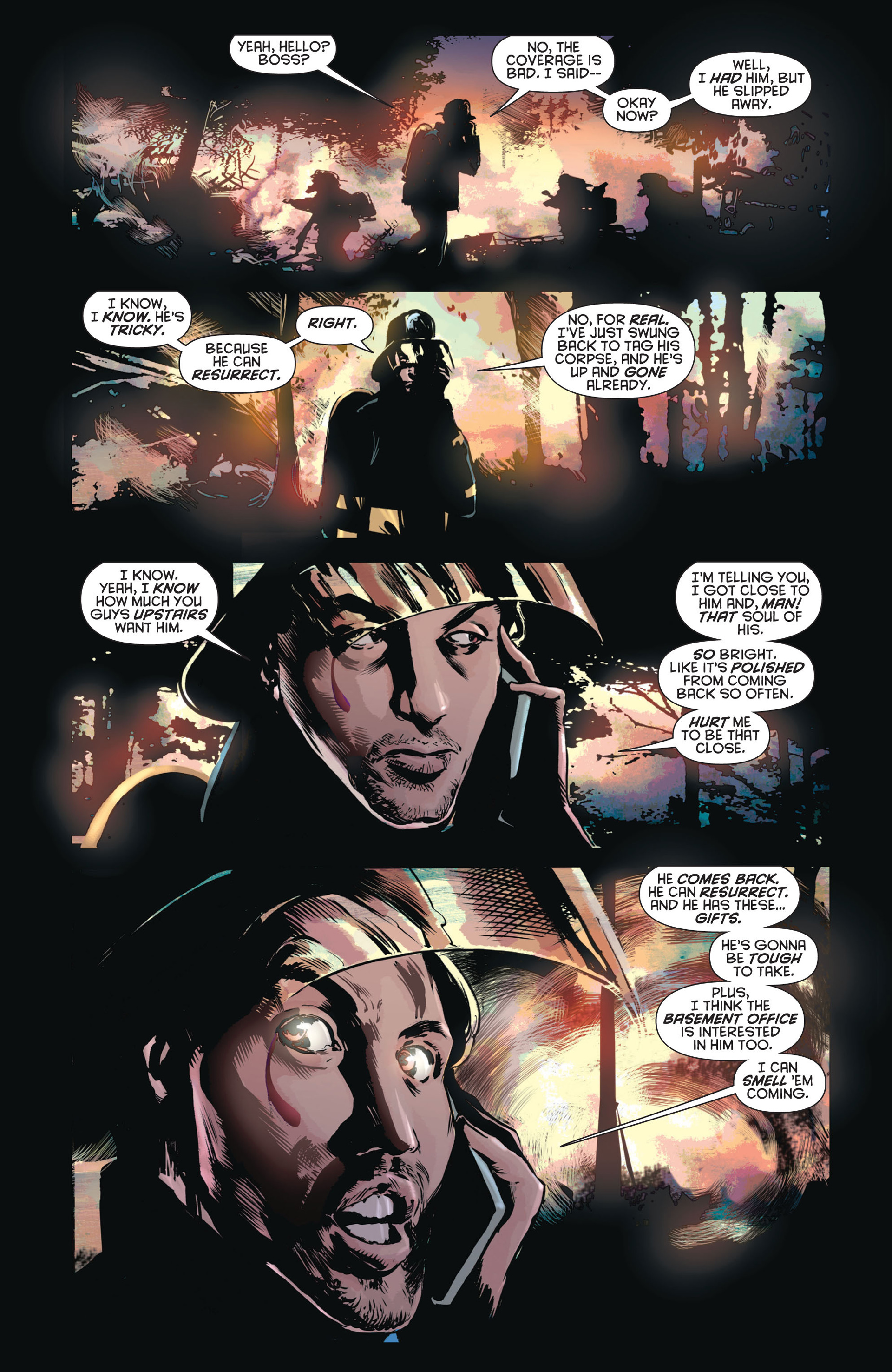 Read online Resurrection Man (2011) comic -  Issue #1 - 21