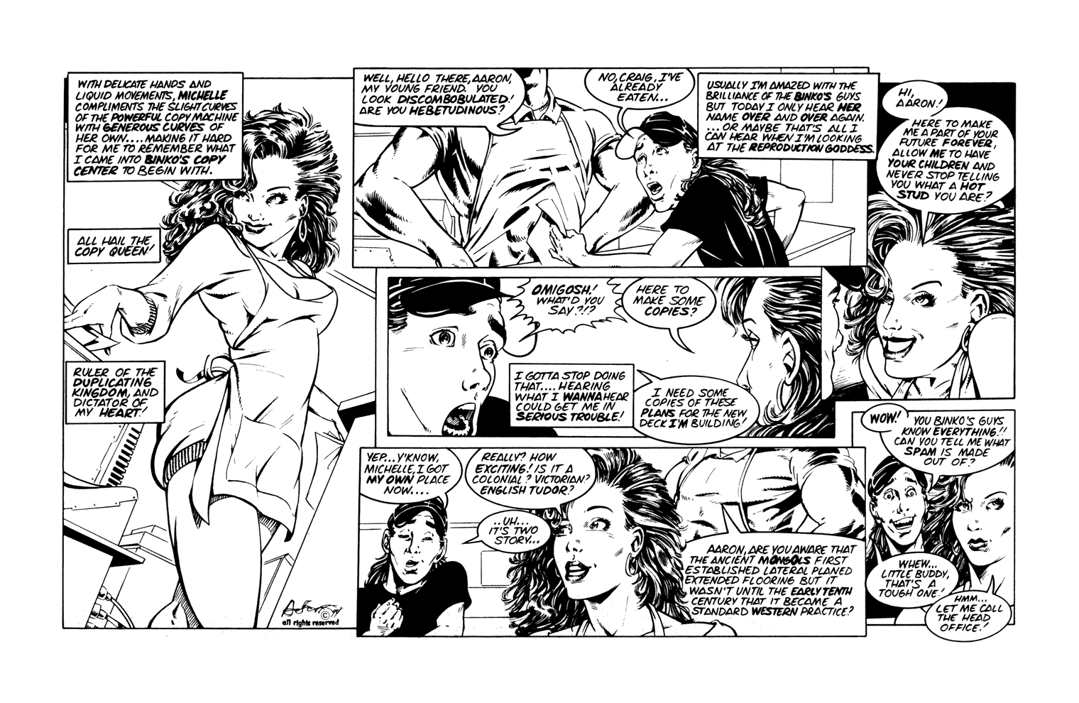 Read online Aaron Strips comic -  Issue #3 - 17