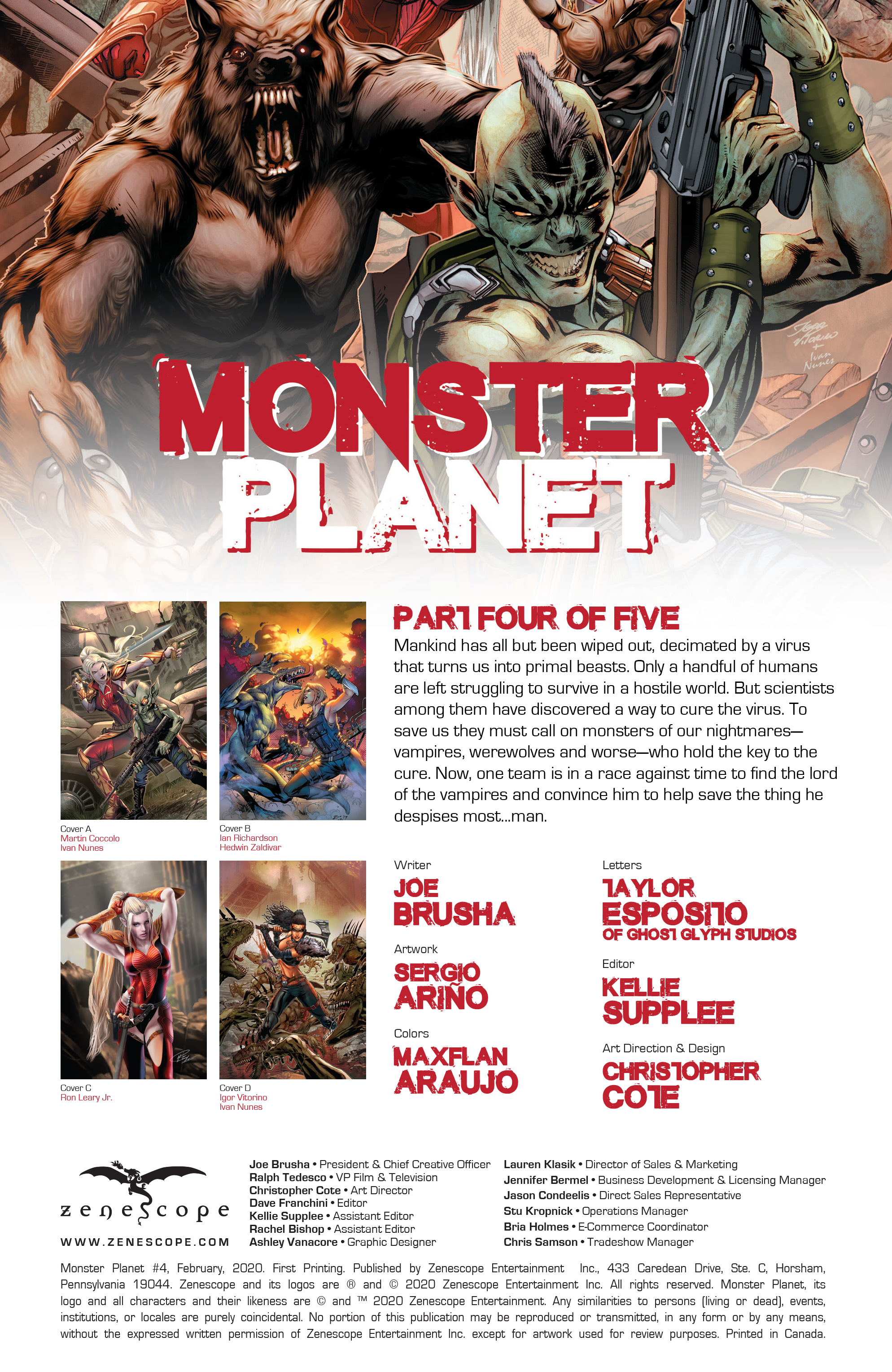 Read online Monster Planet comic -  Issue #4 - 2