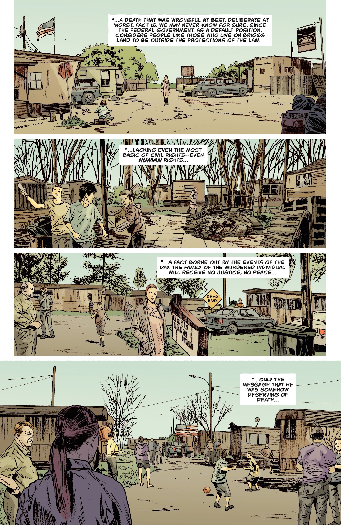 Read online Briggs Land: Lone Wolves comic -  Issue #3 - 24