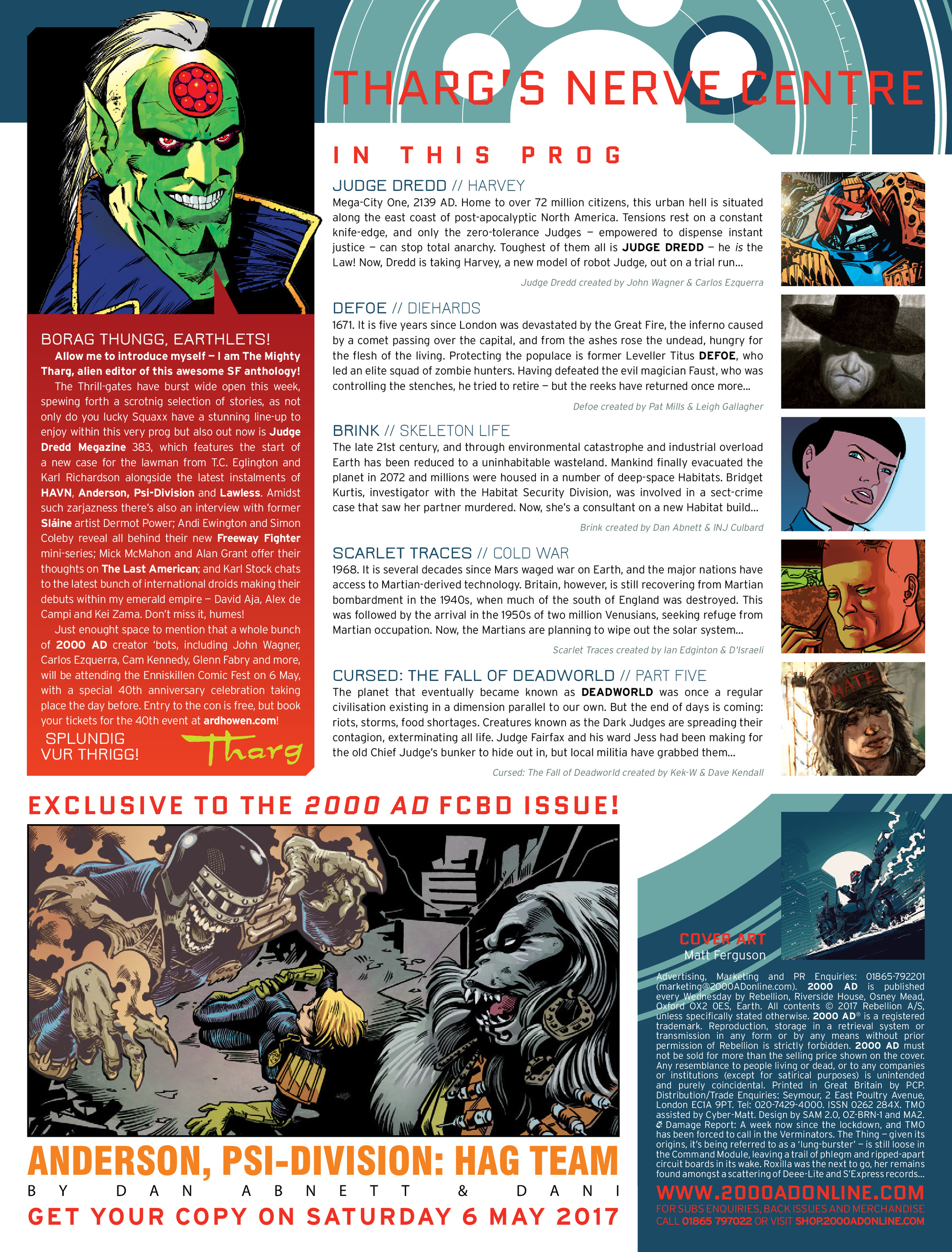 Read online 2000 AD comic -  Issue #2027 - 2