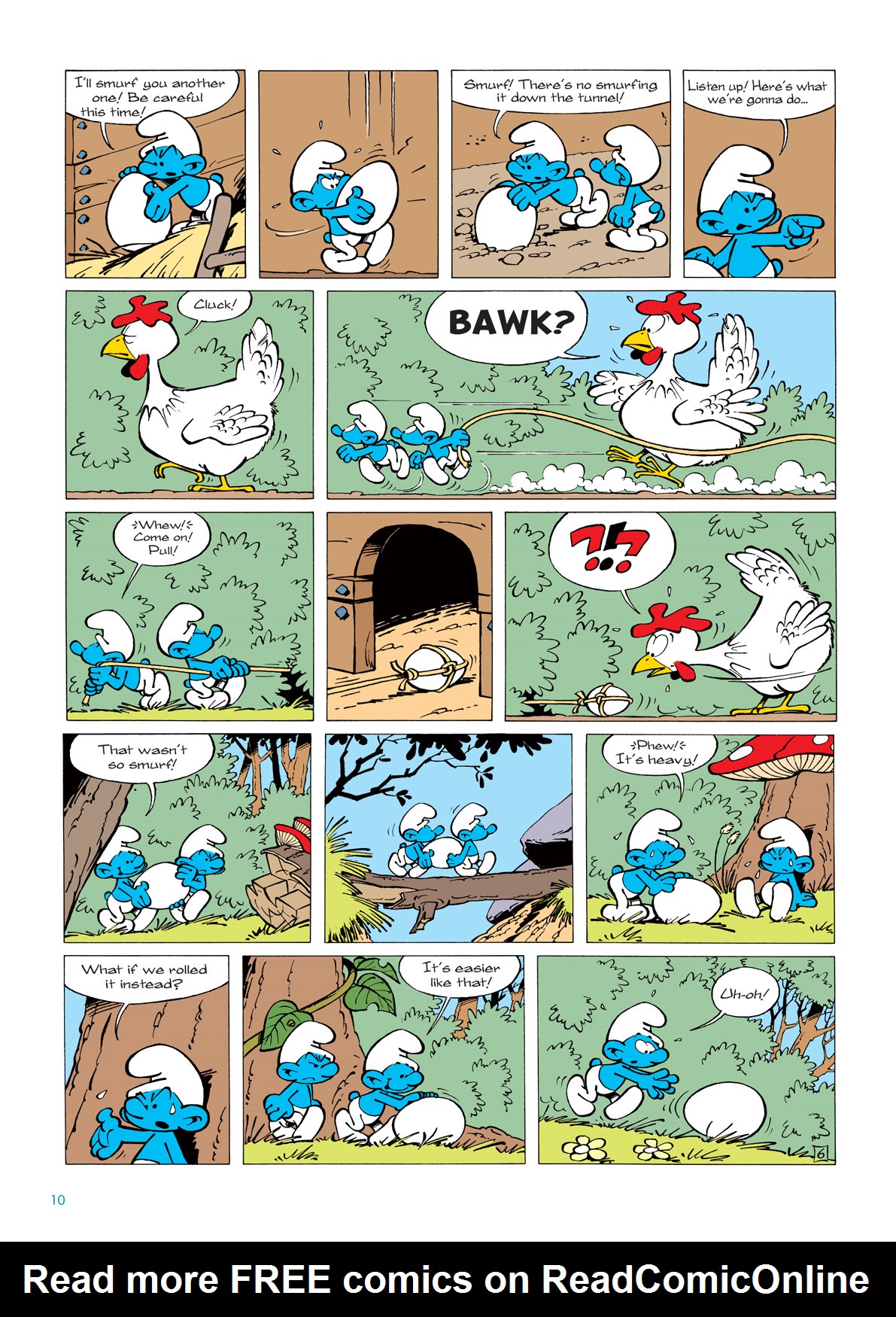Read online The Smurfs comic -  Issue #5 - 10