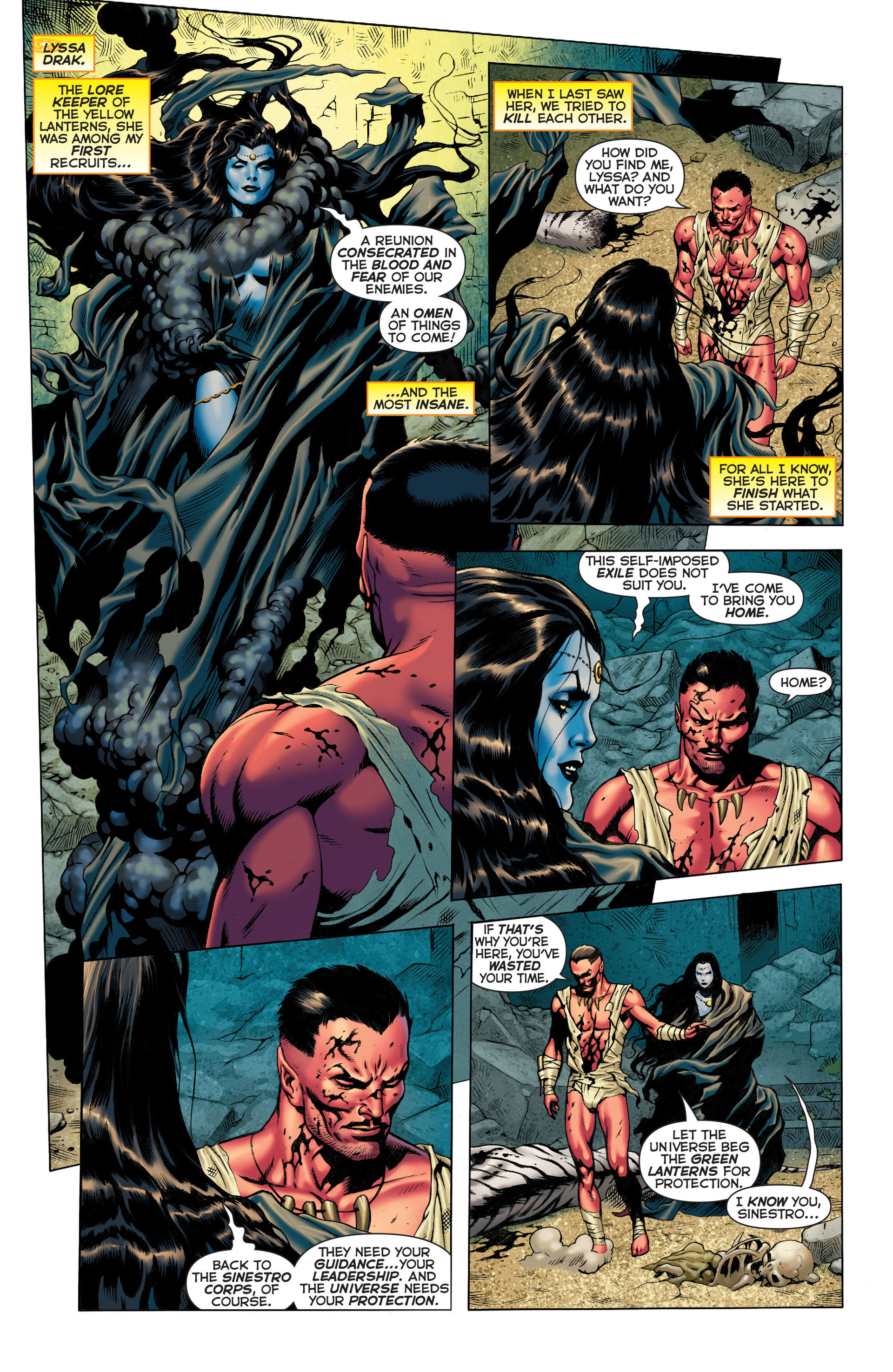 Read online Sinestro comic -  Issue #1 - 7