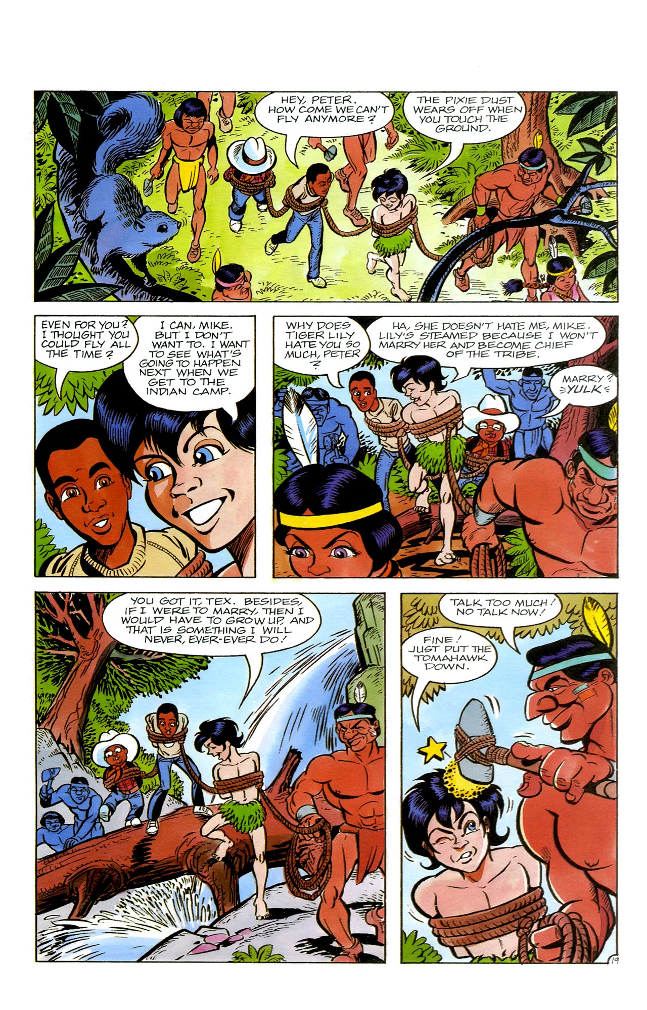 Read online Peter Pan: The Return to Never-Never Land comic -  Issue #1 - 21