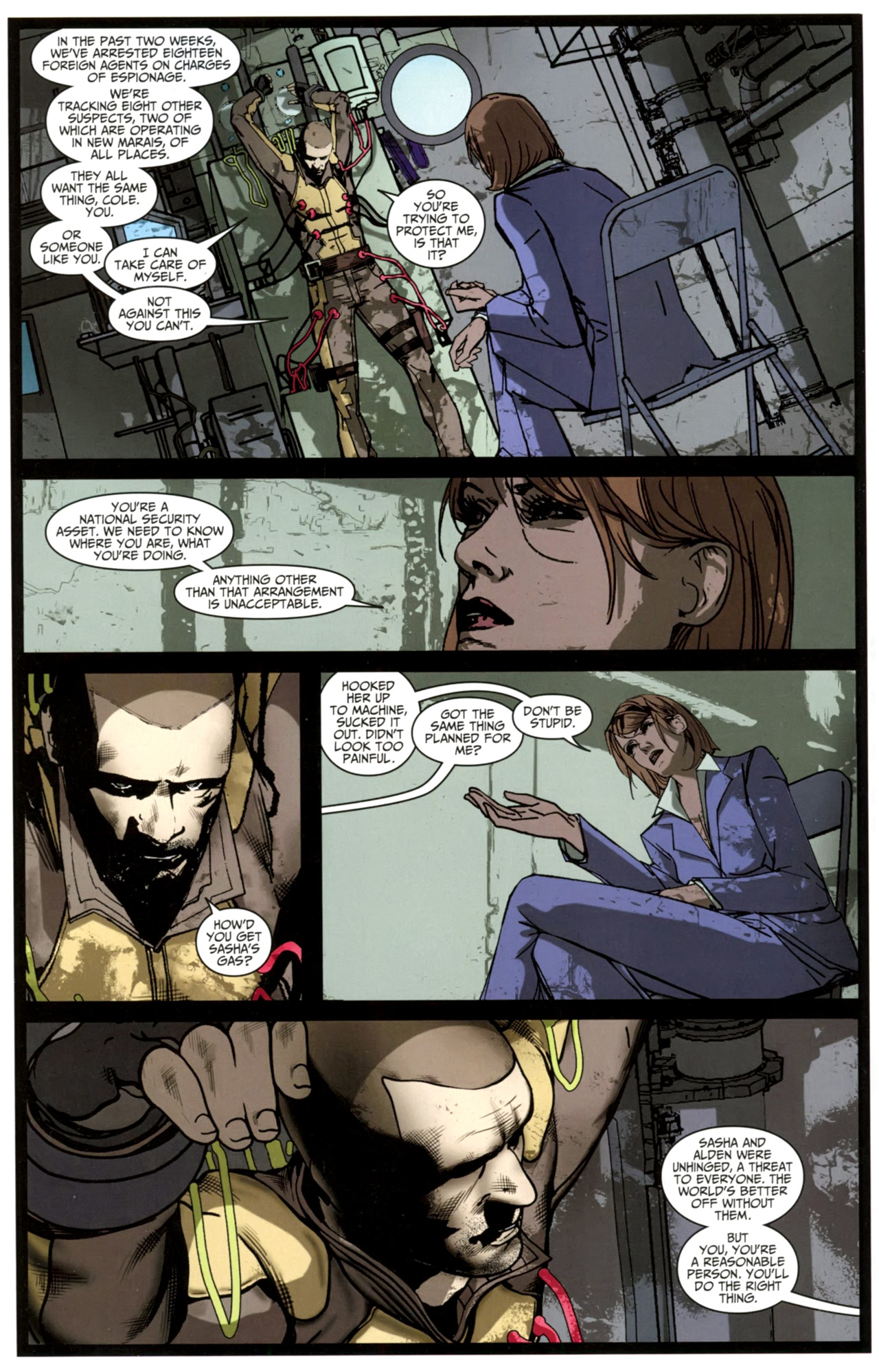 Read online inFamous comic -  Issue #5 - 8