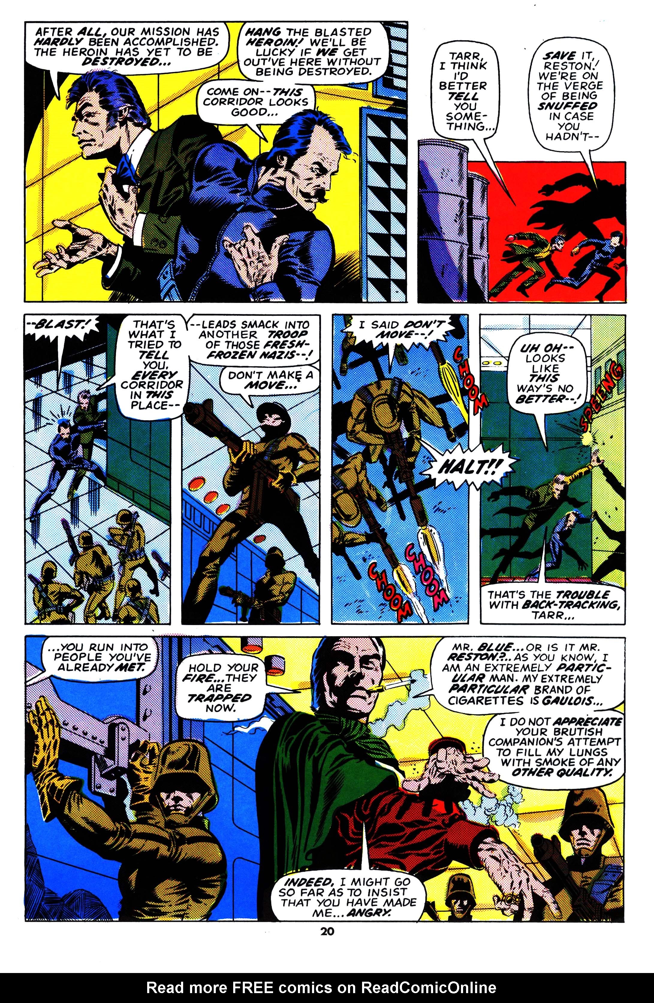 Read online Action Force comic -  Issue #23 - 20