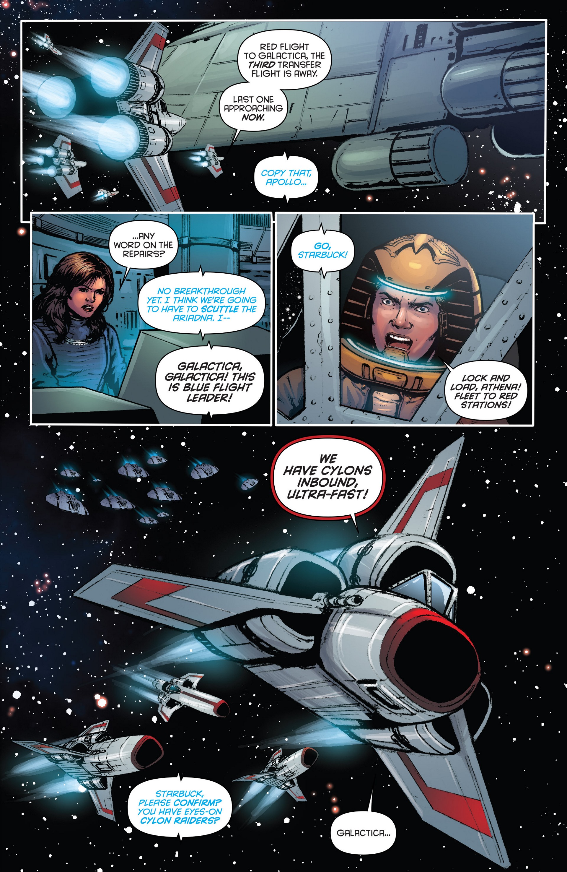 Read online Classic Battlestar Galactica (2013) comic -  Issue #10 - 20