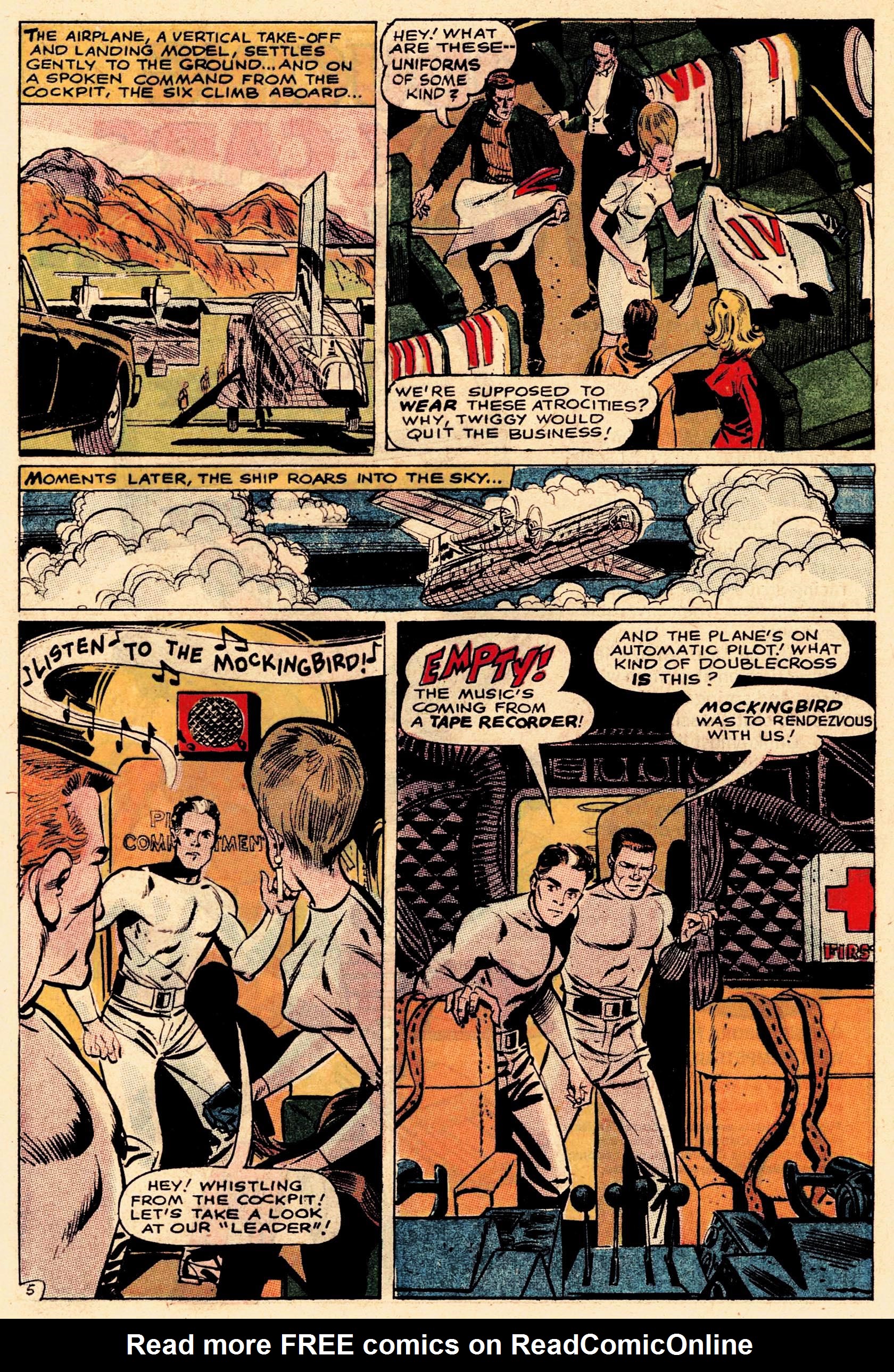 Read online Secret Six (1968) comic -  Issue #1 - 8