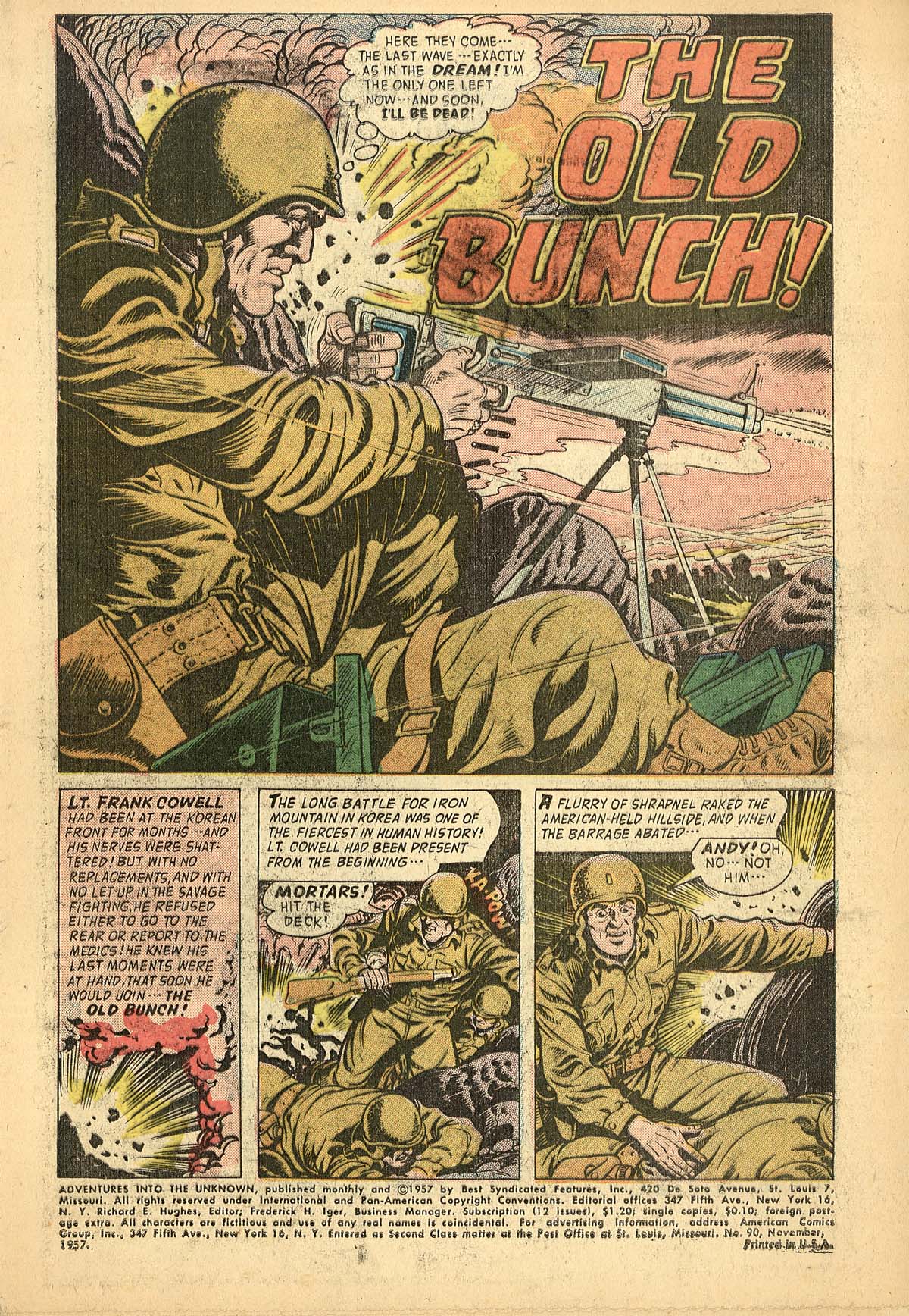 Read online Adventures Into The Unknown comic -  Issue #90 - 3