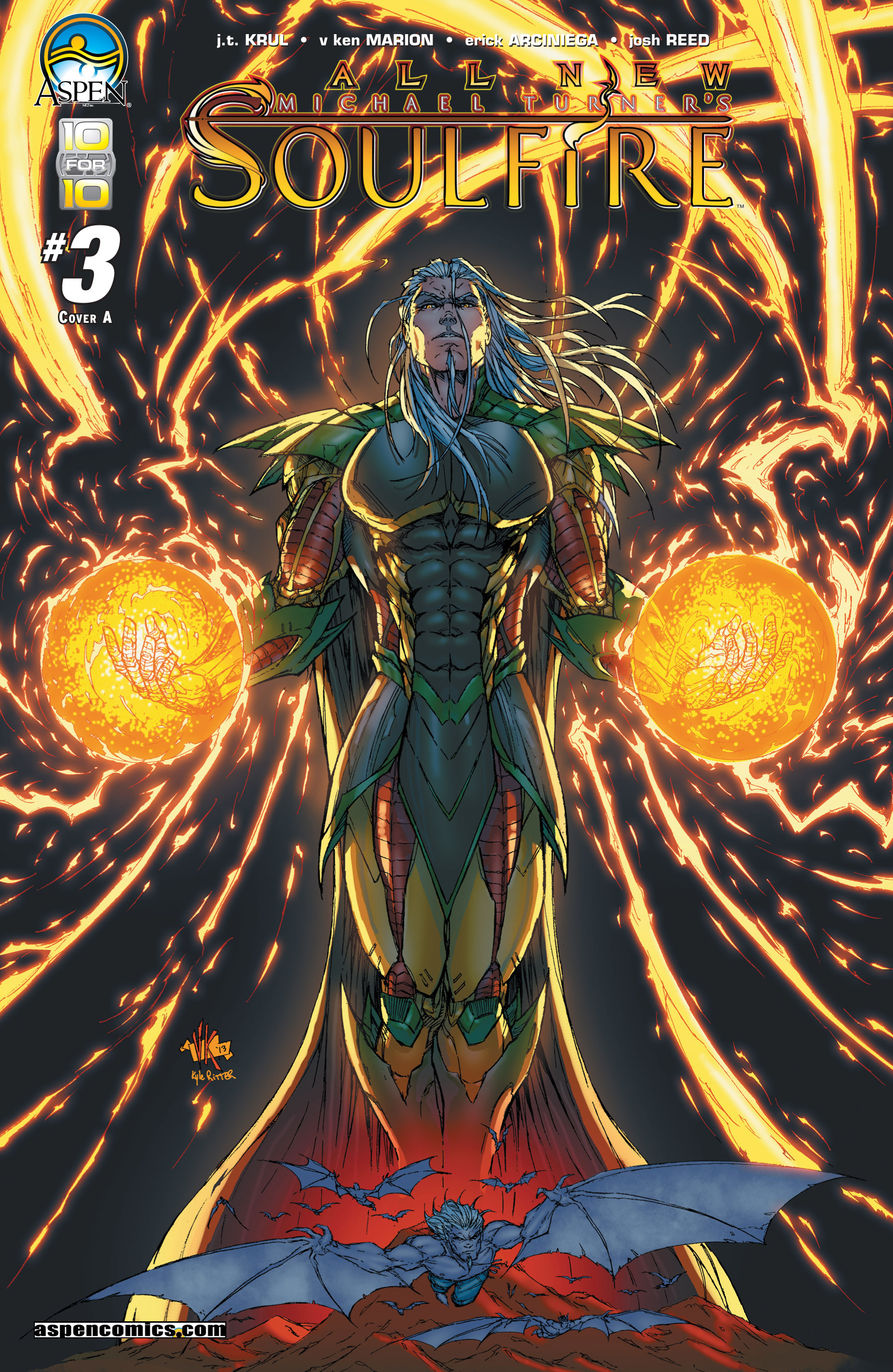 Read online Michael Turner's Soulfire (2013) comic -  Issue #3 - 1