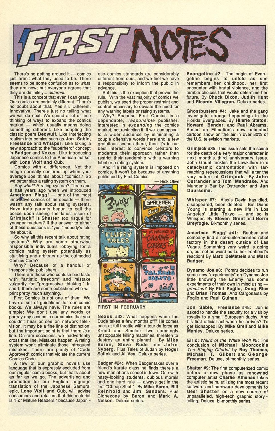 Read online American Flagg! comic -  Issue #41 - 14