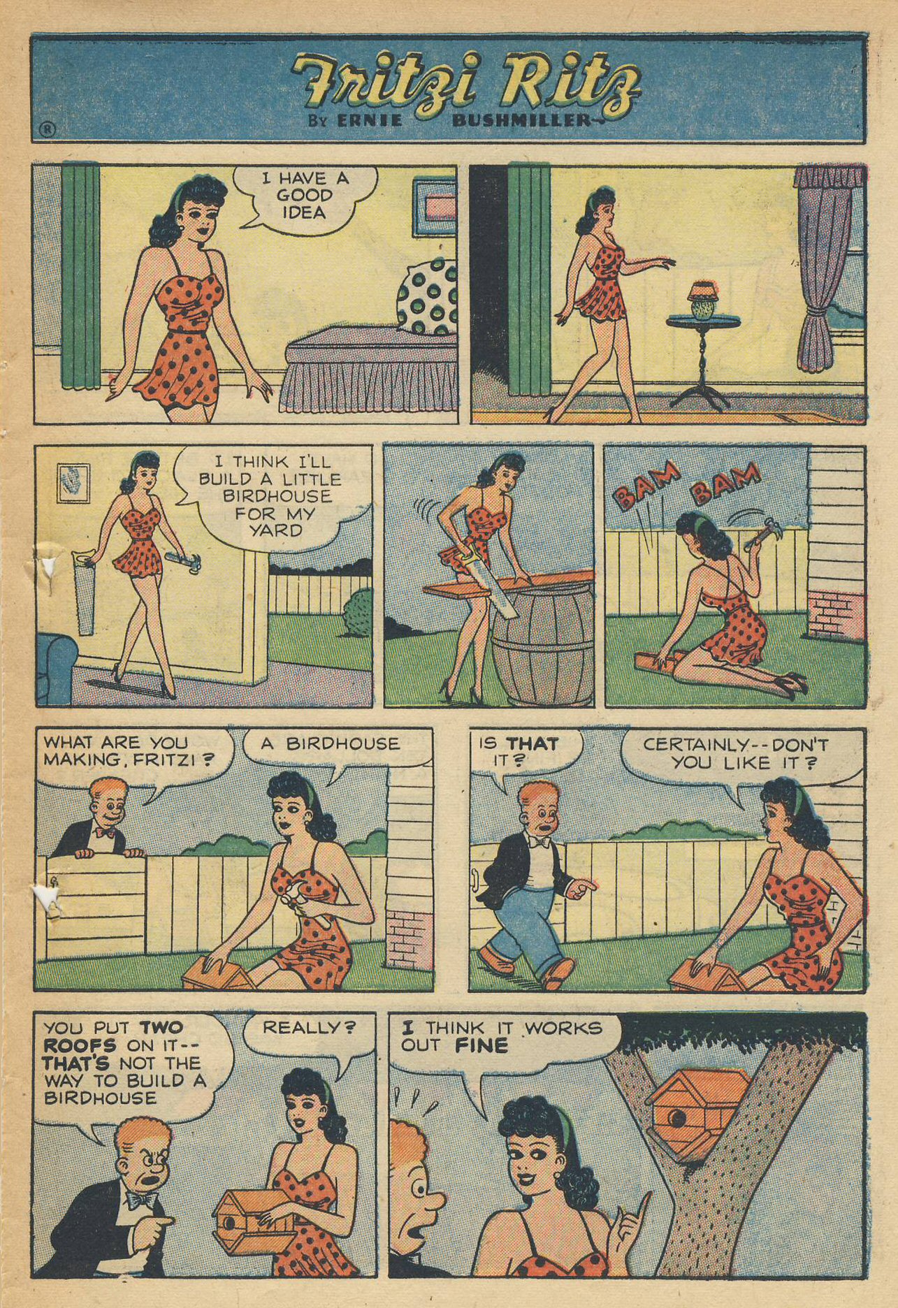 Read online Fritzi Ritz (1953) comic -  Issue #36 - 31