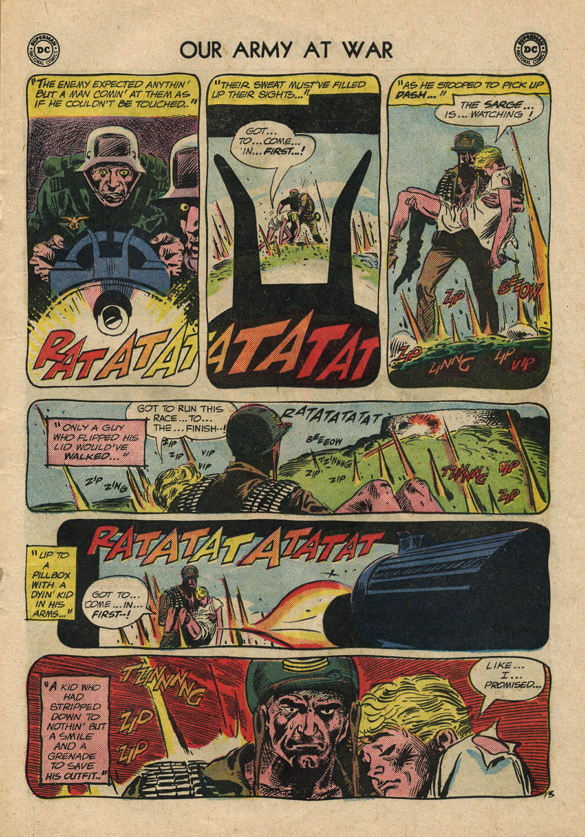 Read online Our Army at War (1952) comic -  Issue #127 - 17