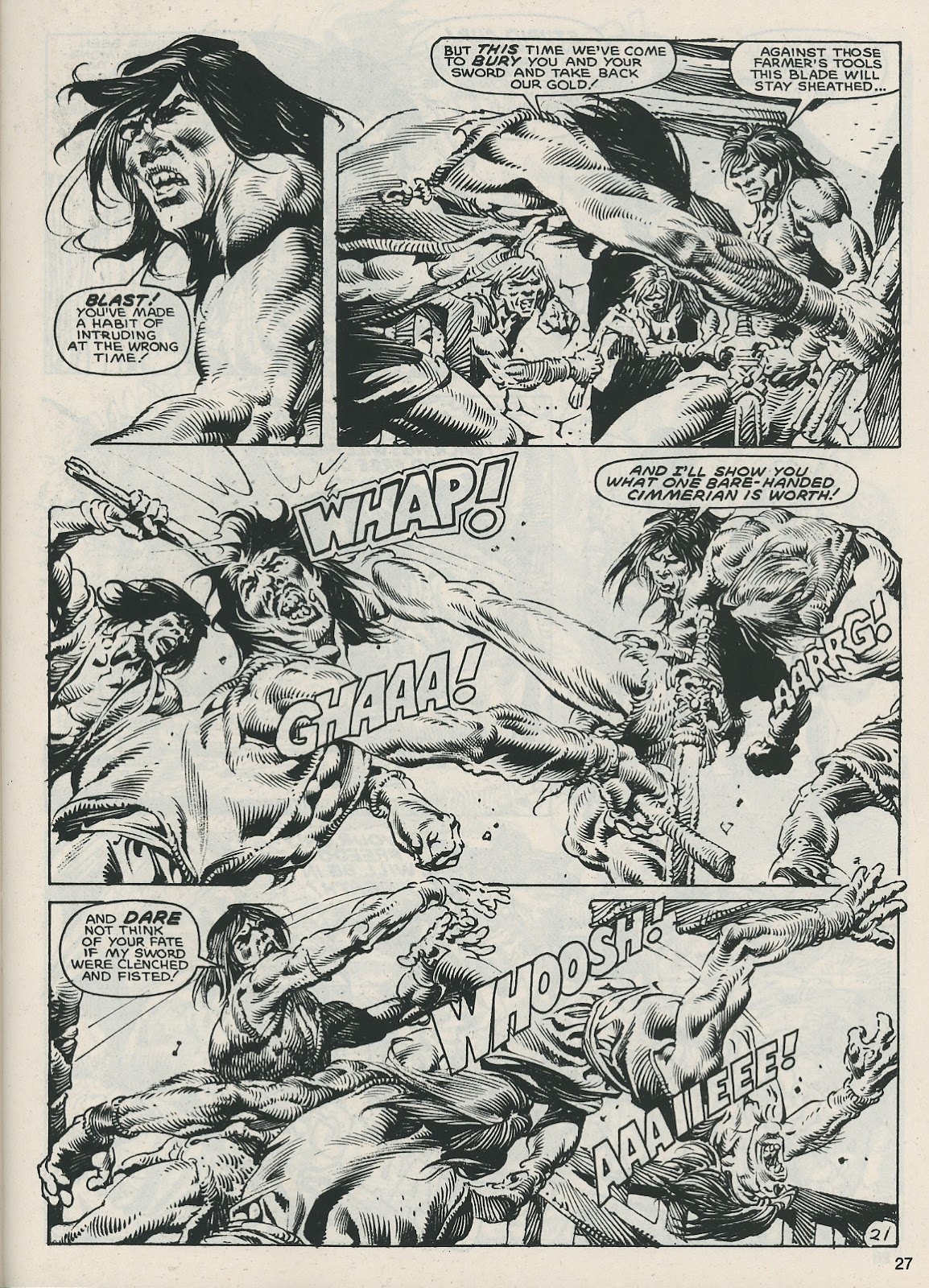 The Savage Sword Of Conan issue 121 - Page 27