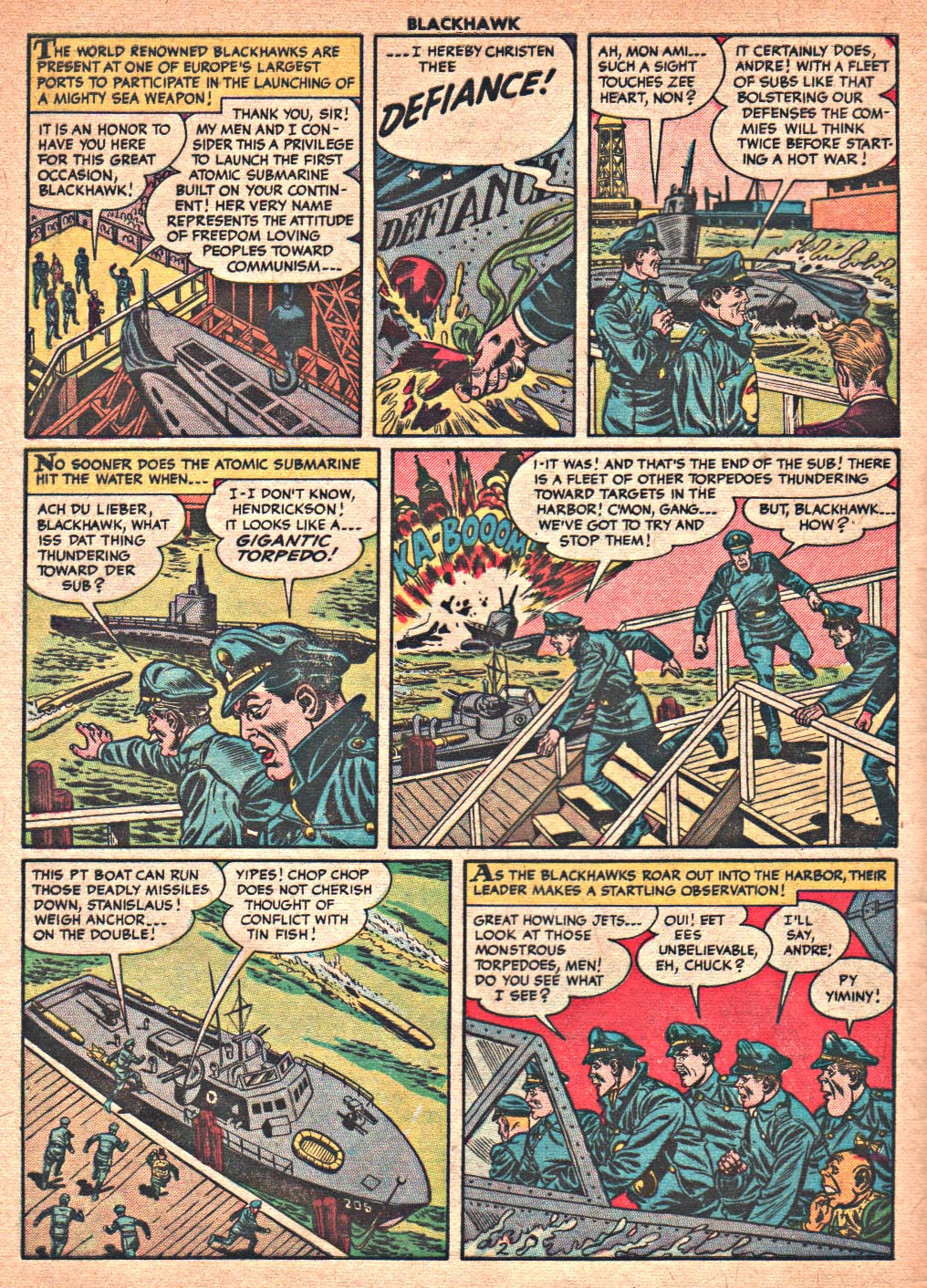 Read online Blackhawk (1957) comic -  Issue #86 - 4