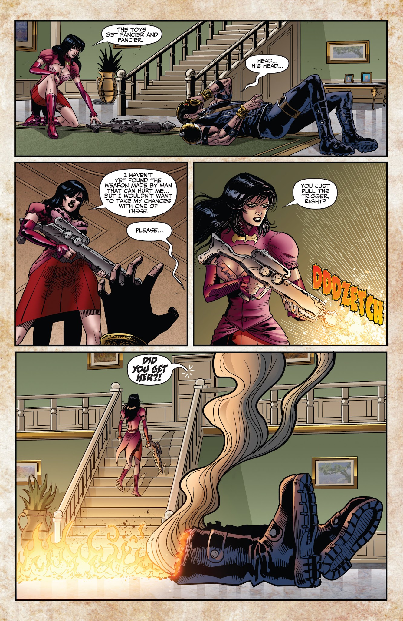 Read online Legenderry: Vampirella comic -  Issue #1 - 21