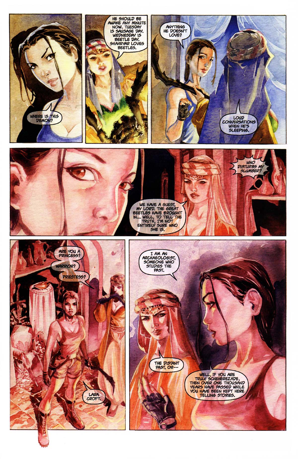 Read online Tomb Raider: Arabian Nights comic -  Issue # Full - 6