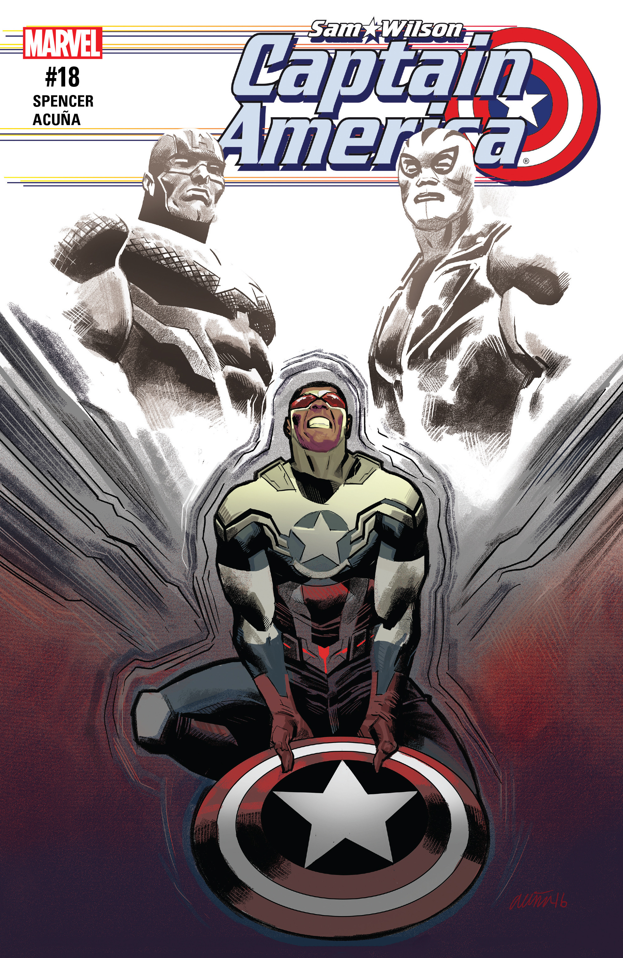 Read online Captain America: Sam Wilson comic -  Issue #18 - 1