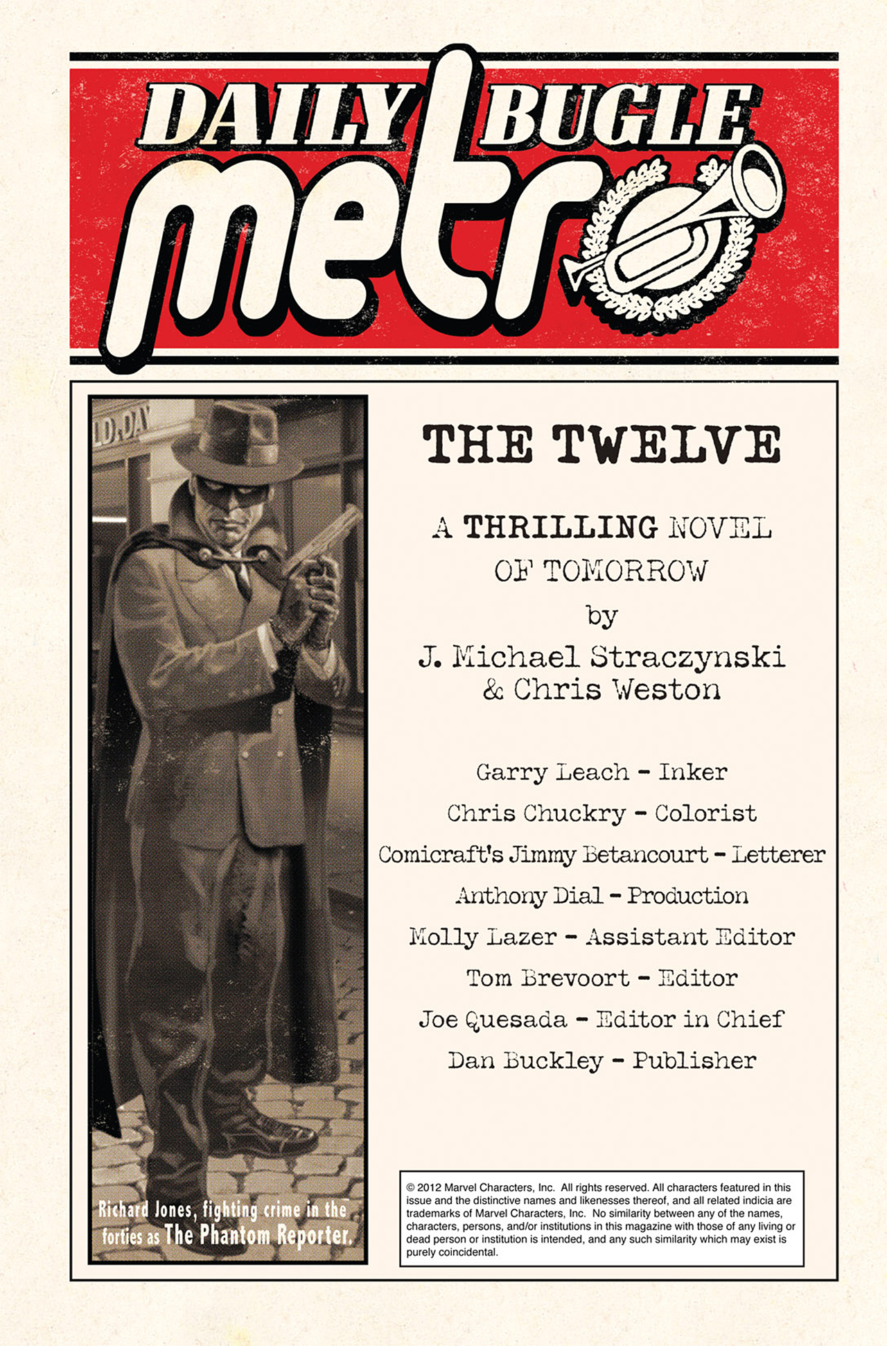 Read online The Twelve comic -  Issue #1 - 2