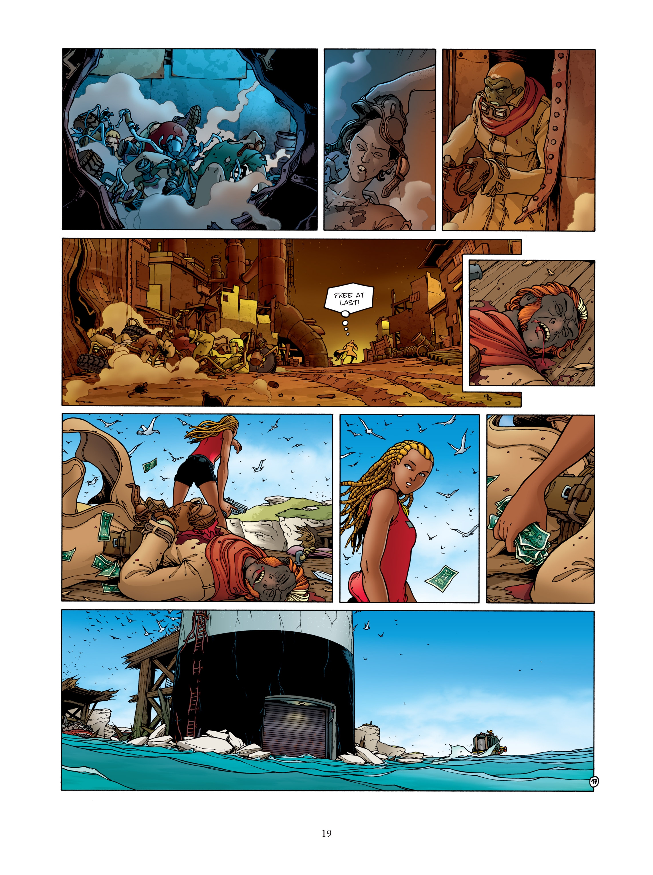Read online Golden City comic -  Issue #6 - 19