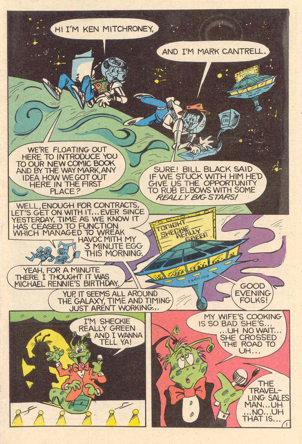 Read online Space Ark comic -  Issue #1 - 3